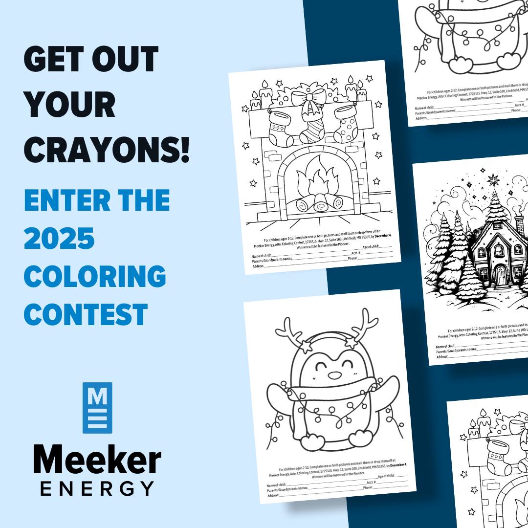 Meeker - Sharpen those crayons. Our 2025 Coloring Contest is now open ...