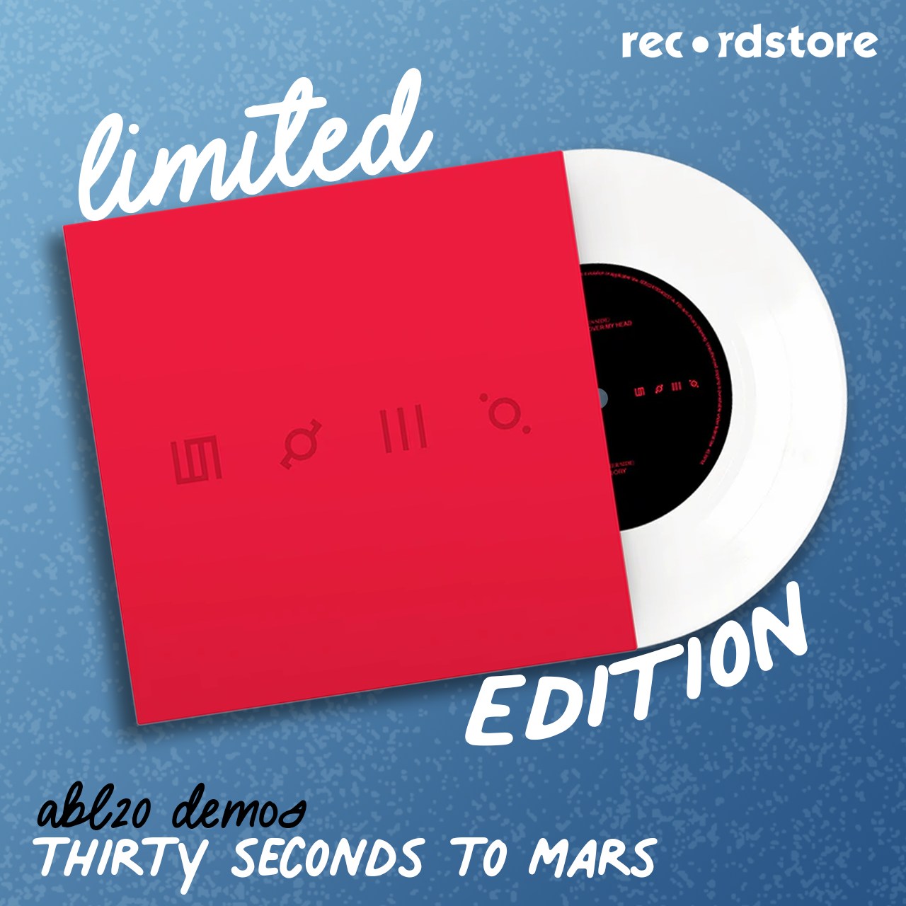 LIMITED EDITION | Thirty Seconds to Mars - ABL20 Demos: White 7 