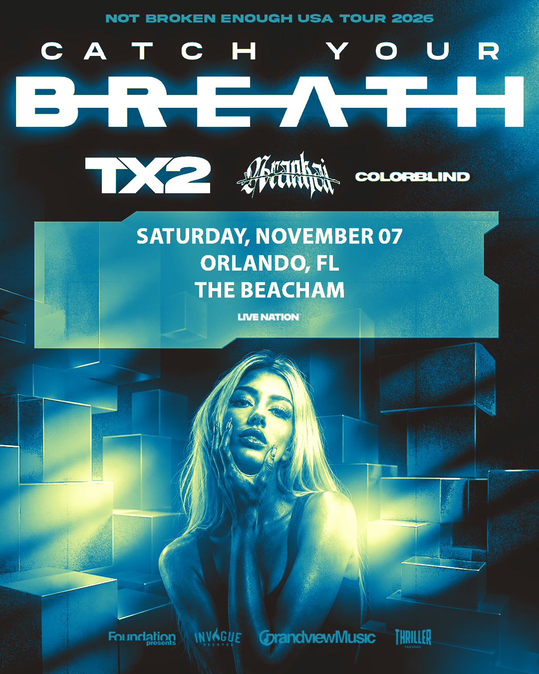 Catch Your Breath brings their Not Broken Enough Tour to The