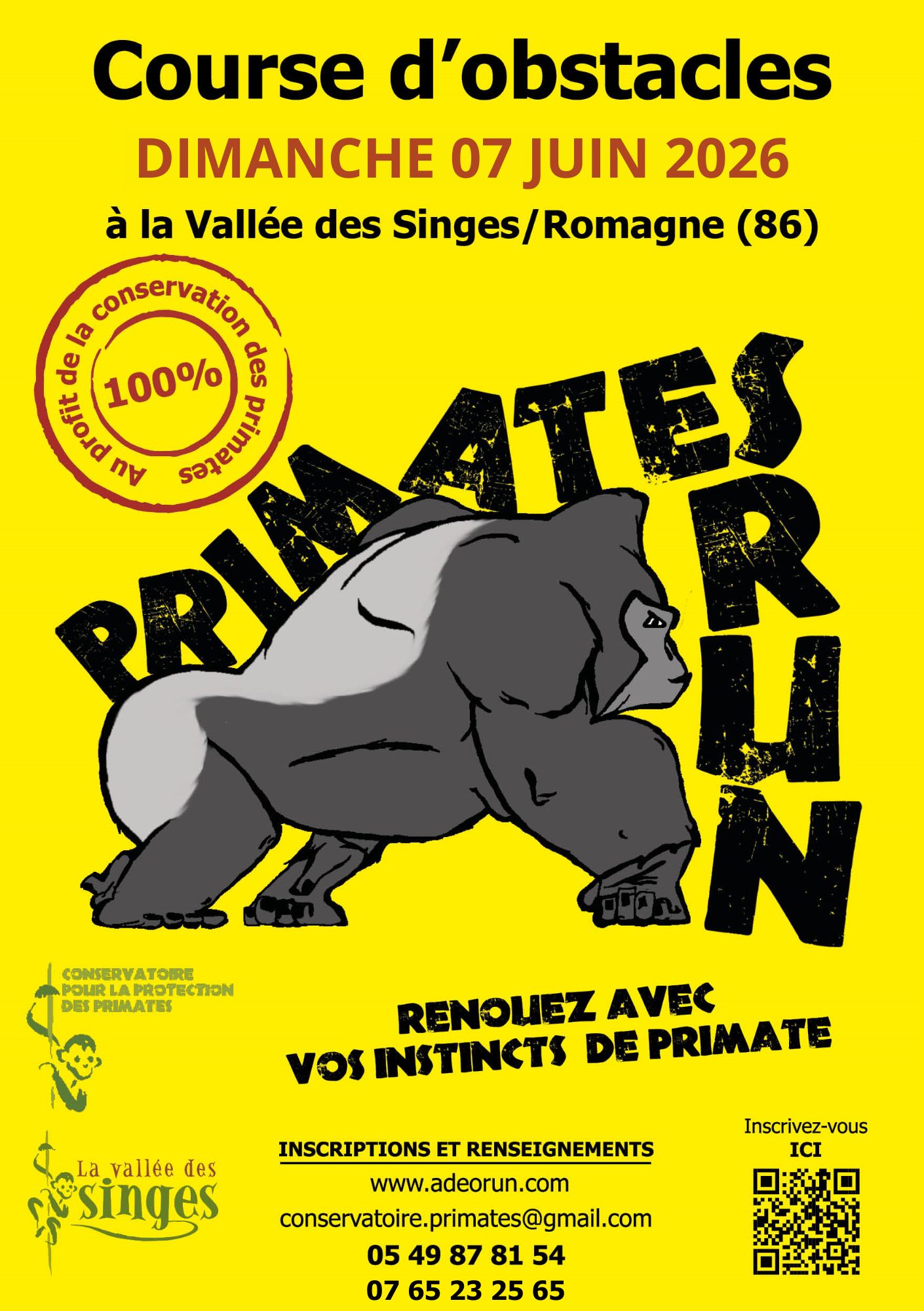 Primates Run | Romagne