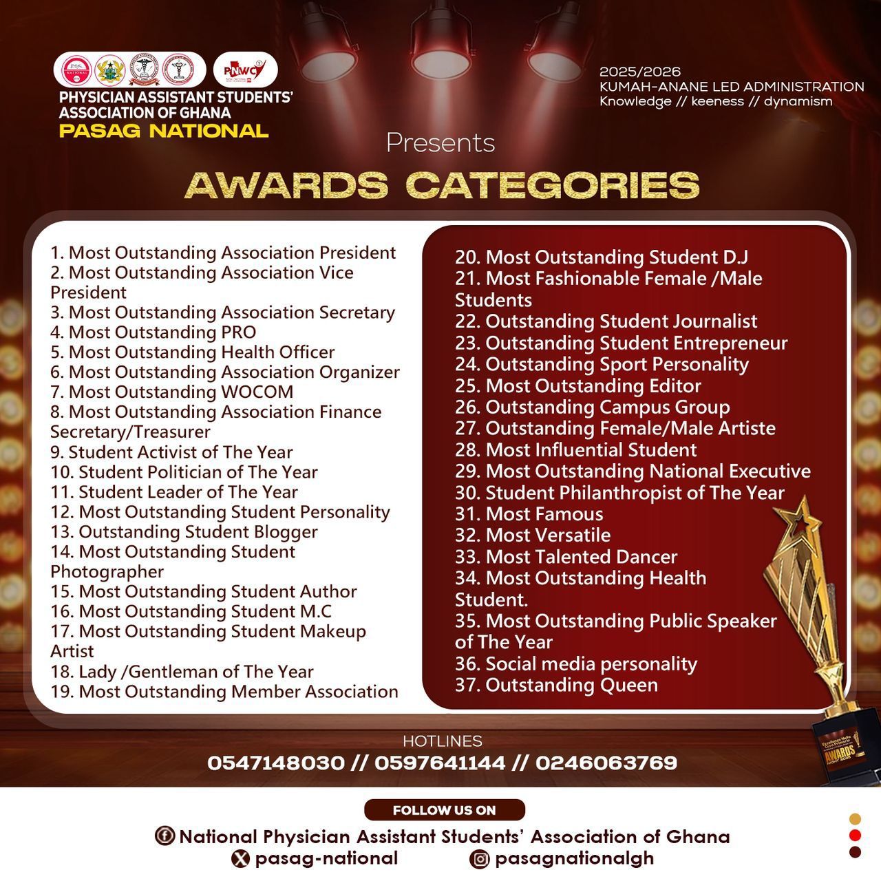 National Physician Assistant Students’ Association of Ghana - 🩺 *PASAG ...