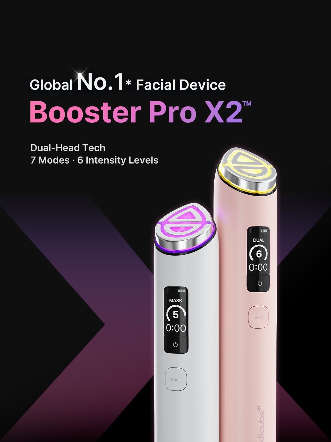 Medicube Age-R Booster Pro X2 features all the modes of the