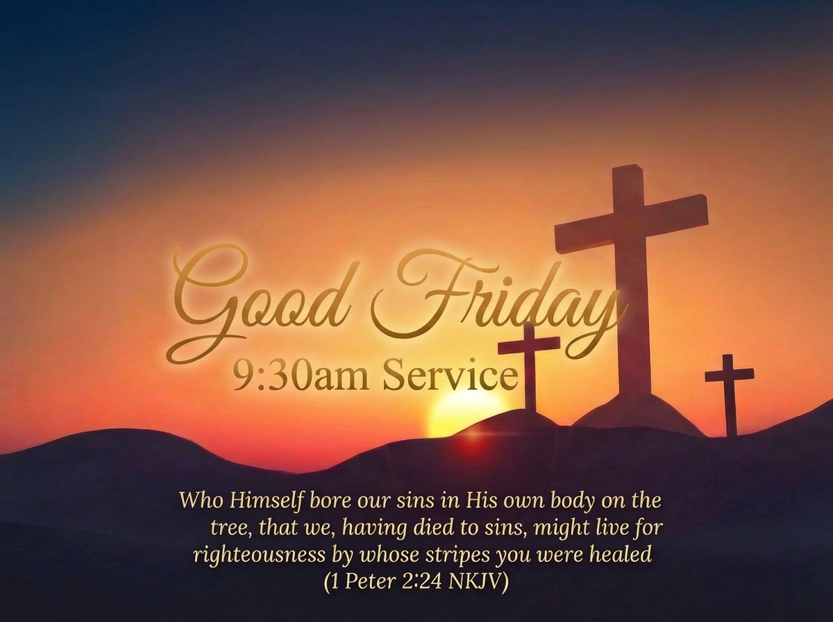 GOOD FRIDAY 9:30AM Service
