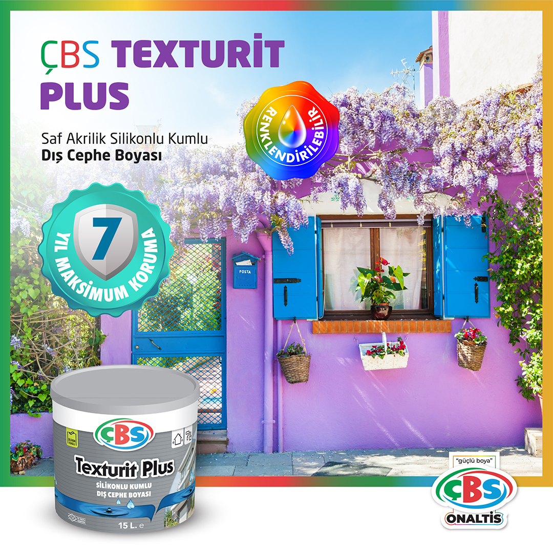 ÇBS Texturit Plus... - CBS BOYA - Paint & Building Materials | Facebook