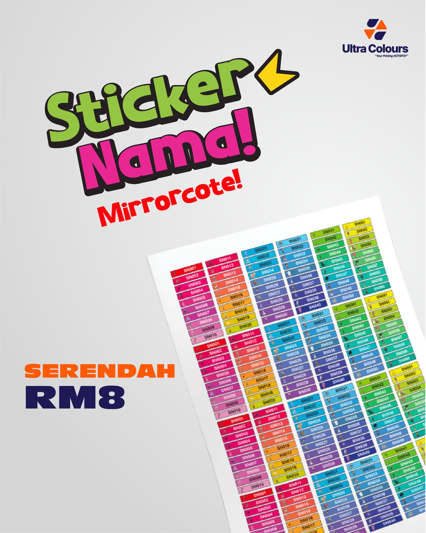 Ultra Colours - 📚 BACK TO SCHOOL PROMOTION 2026 Tak perlu... | Facebook