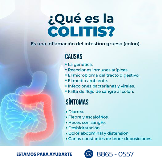 Dra. Silvana Velásquez Gutiérrez - 👩🏻‍⚕️ La colitis se caracteriza por ...