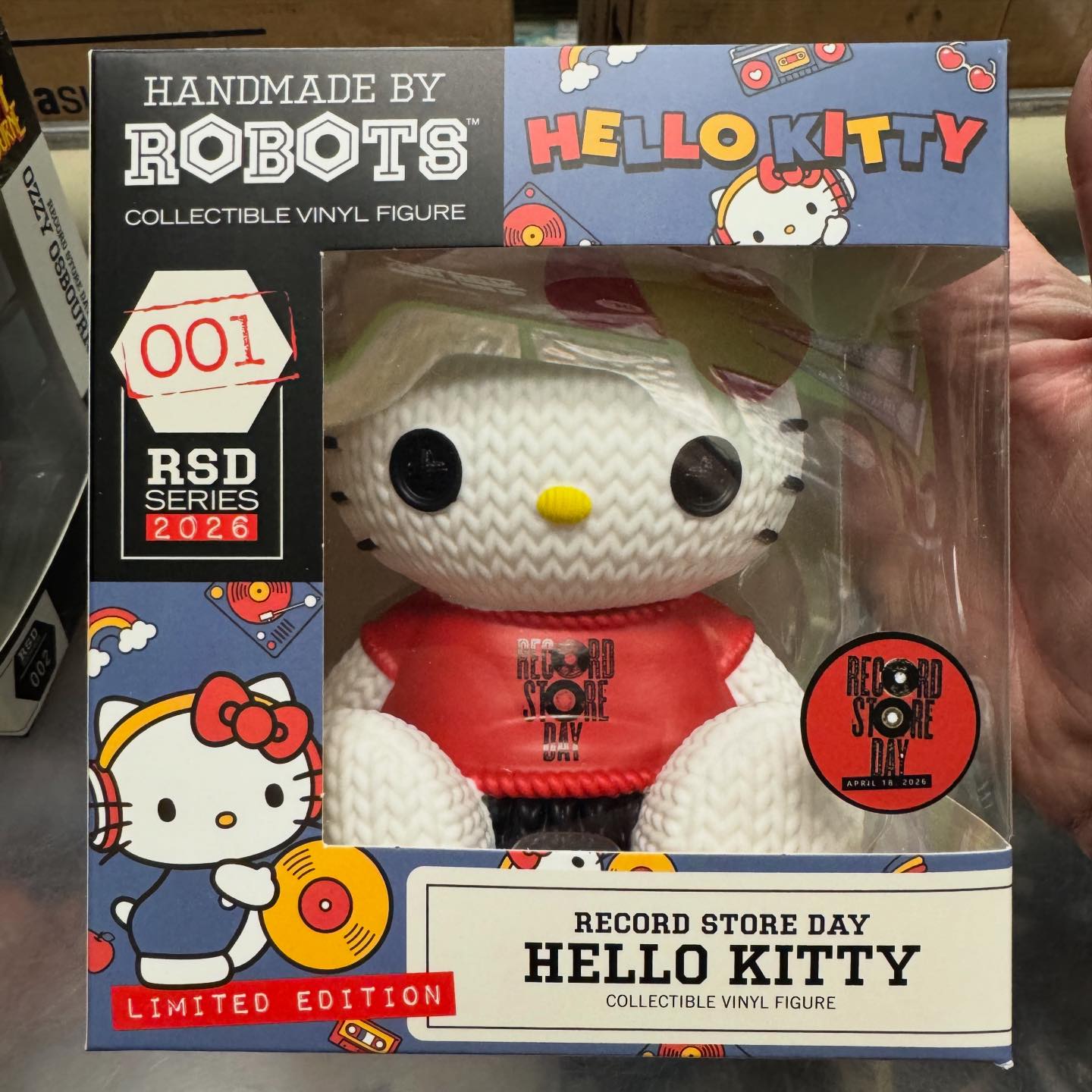 We'll have limited amounts of the 2 official Hello Kitty and Ozzy