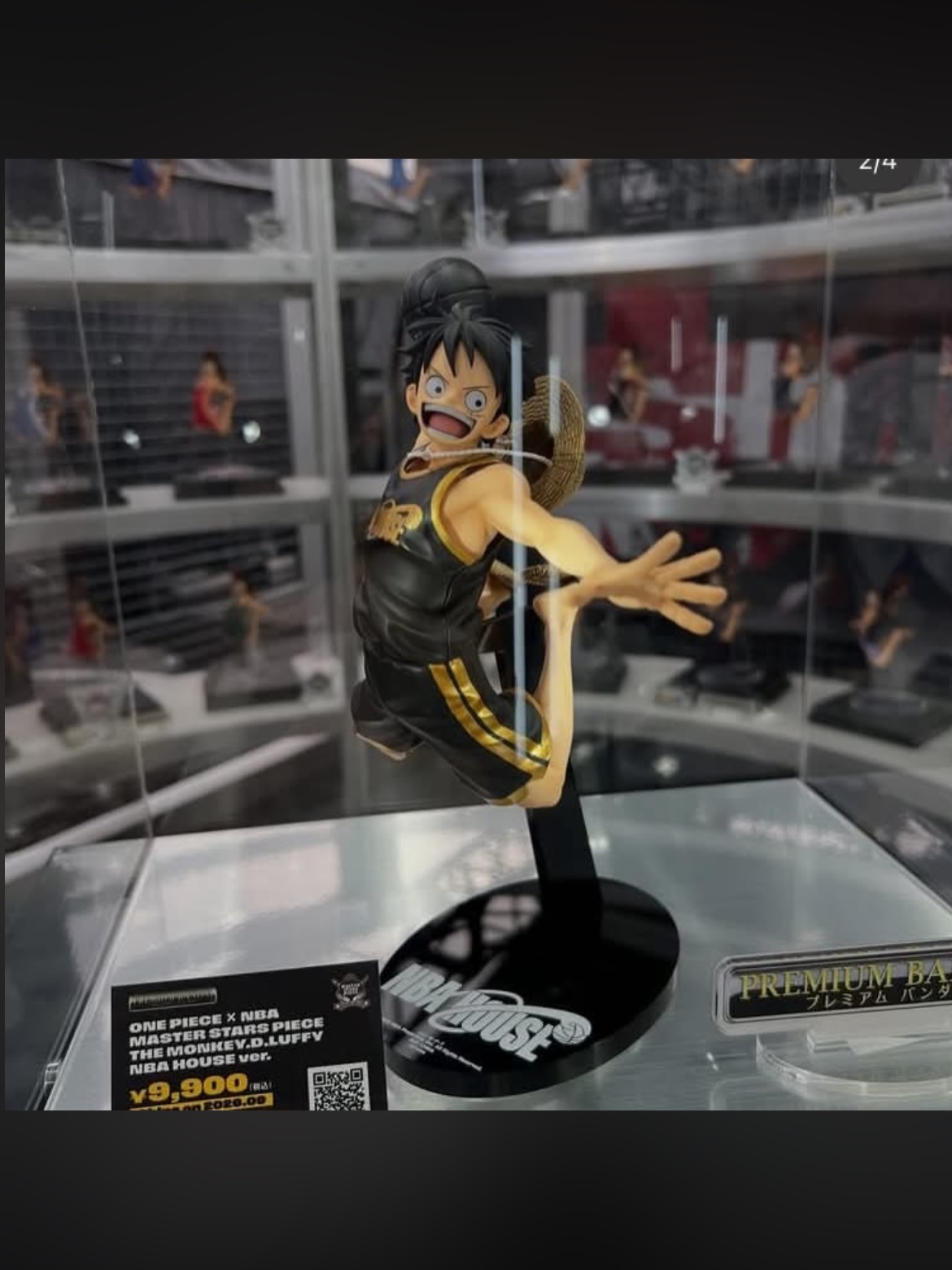 DAMN! new NBA x One Piece figures from Bandai on display at NBA