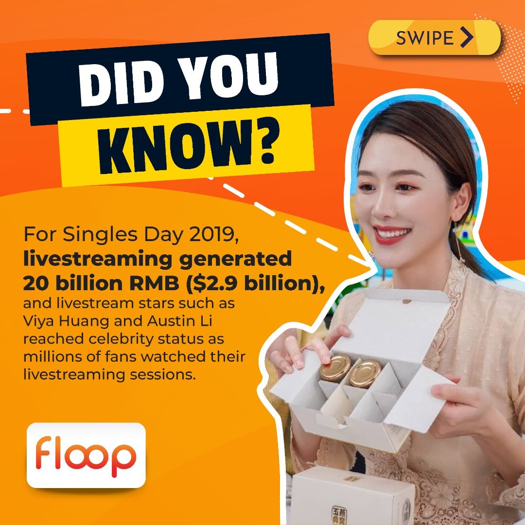 Floop - Here are some fun facts about live streaming 📹... | Facebook