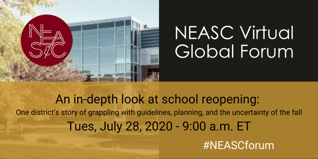 NEASC - Join #NEASCforum on July 28th for an in-depth look...