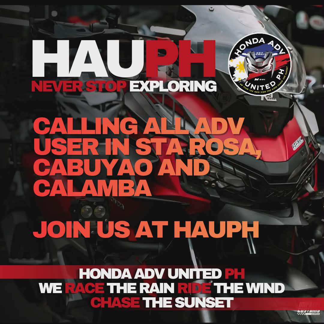 Honda - Calling all ADV riders from Sta. Rosa, Cabuyao, and Calamba! 🏍🔥 ...
