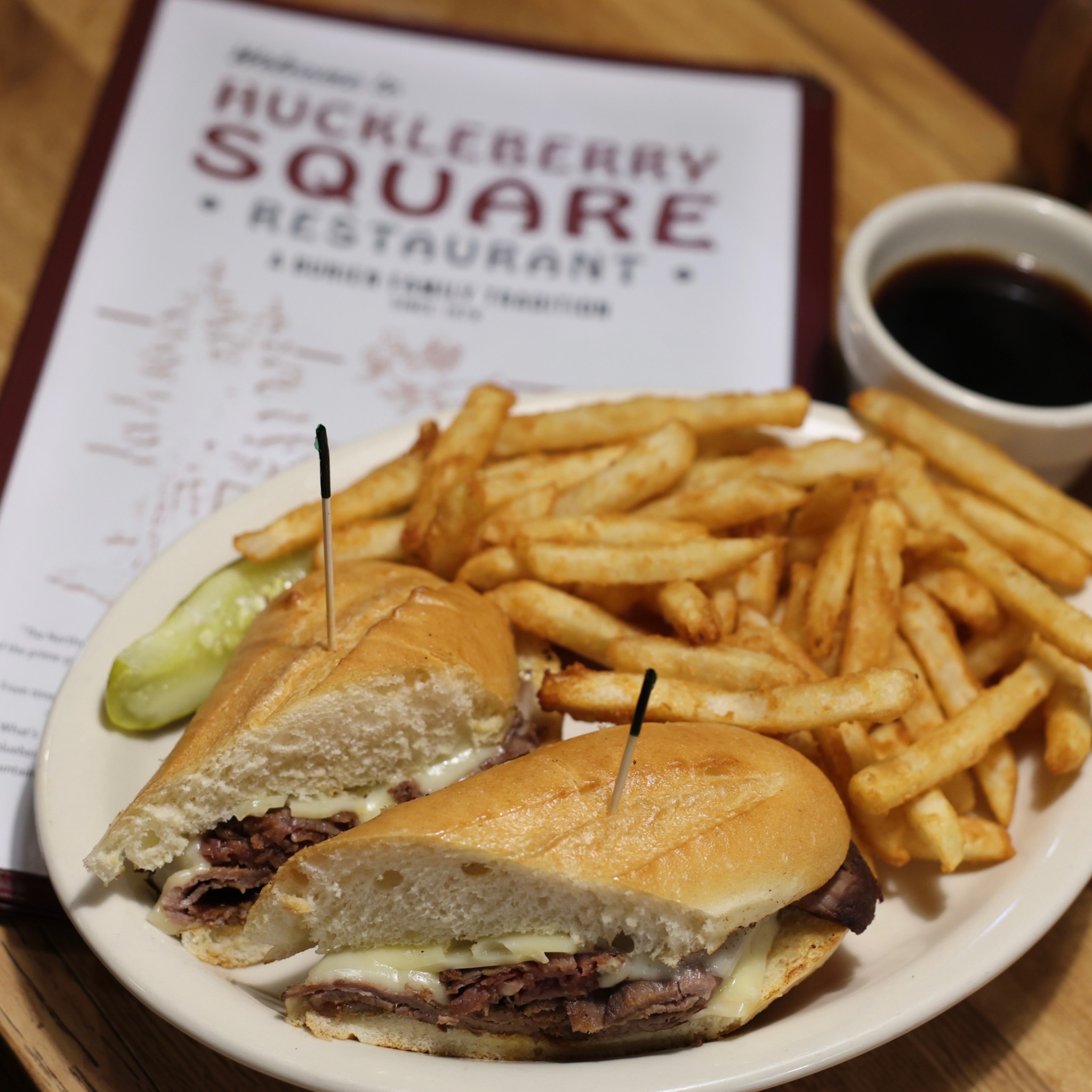 Have you tried our new Prime Rib Dip?... - Huckleberry Square | Facebook