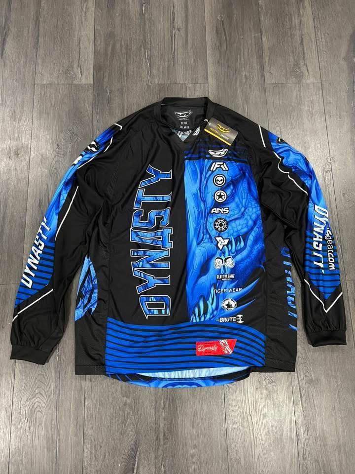 Maillot De Paintball Vintage Raven Années 90 - Taille XXL, Couleur Verte, Adulte, Occasion