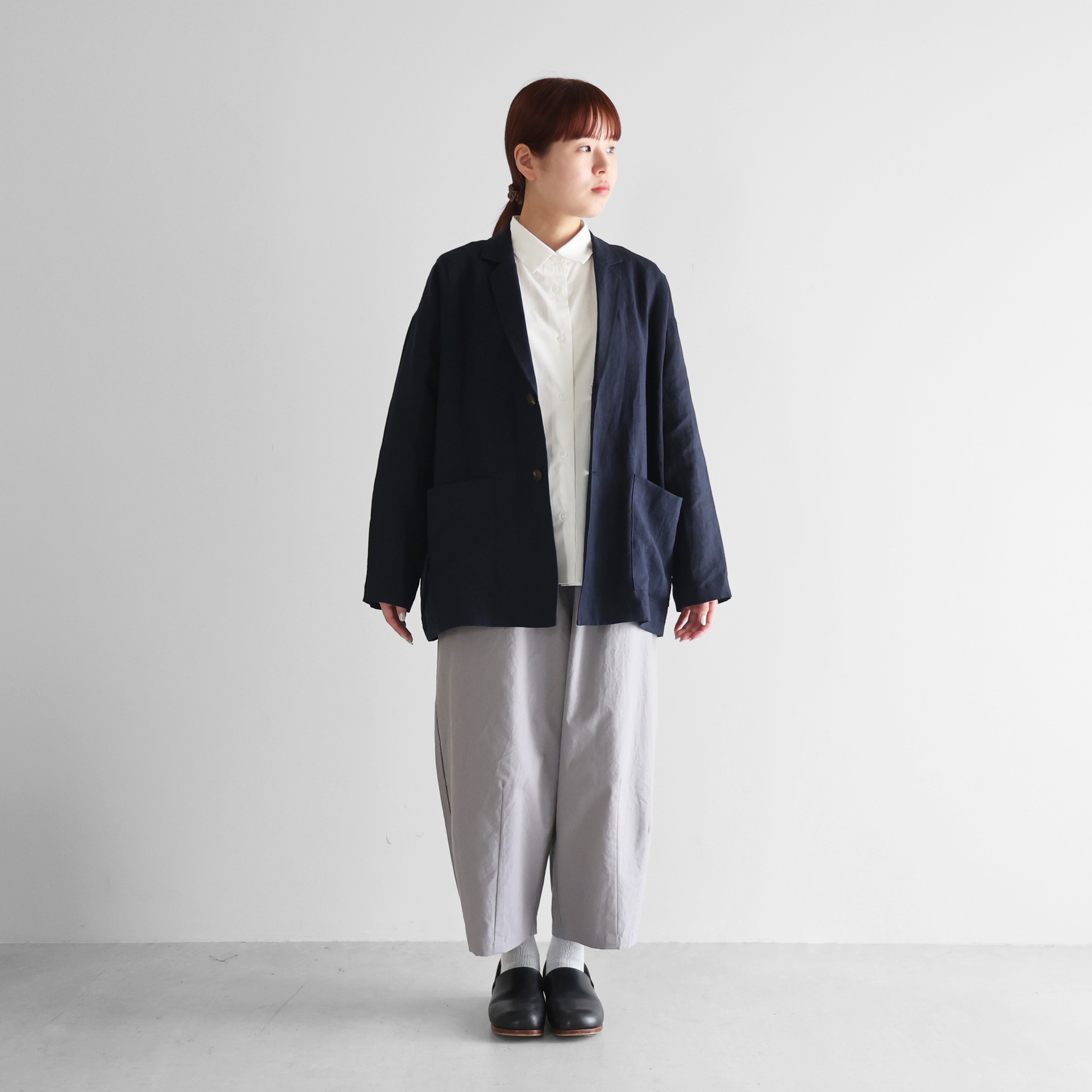 HUIS ダウンプルーフコットン 中綿キルティングコート グリーン ロング 