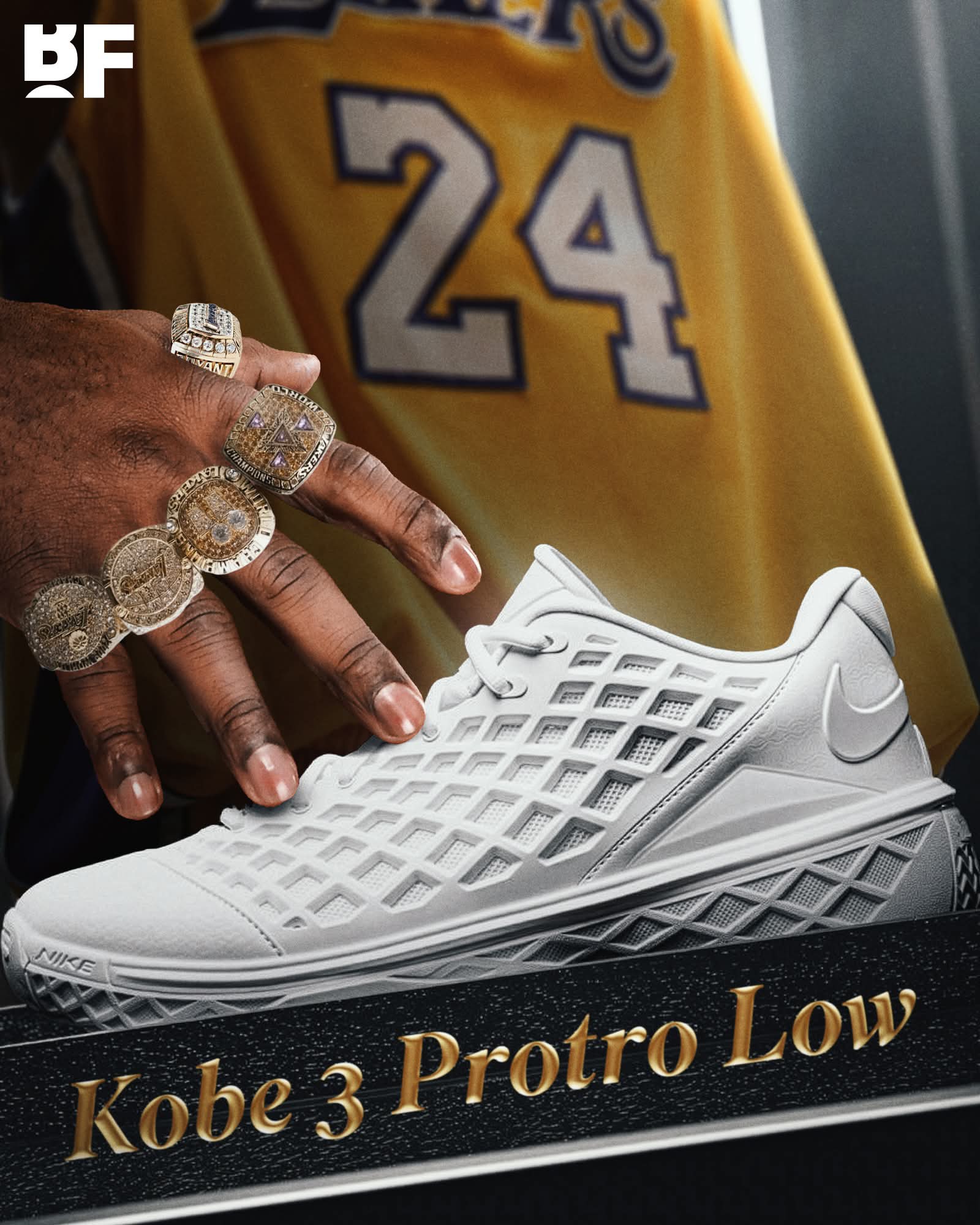 These Nike Kobe 3 Low Protro renders are 🔥 Kobe Bryant's classic