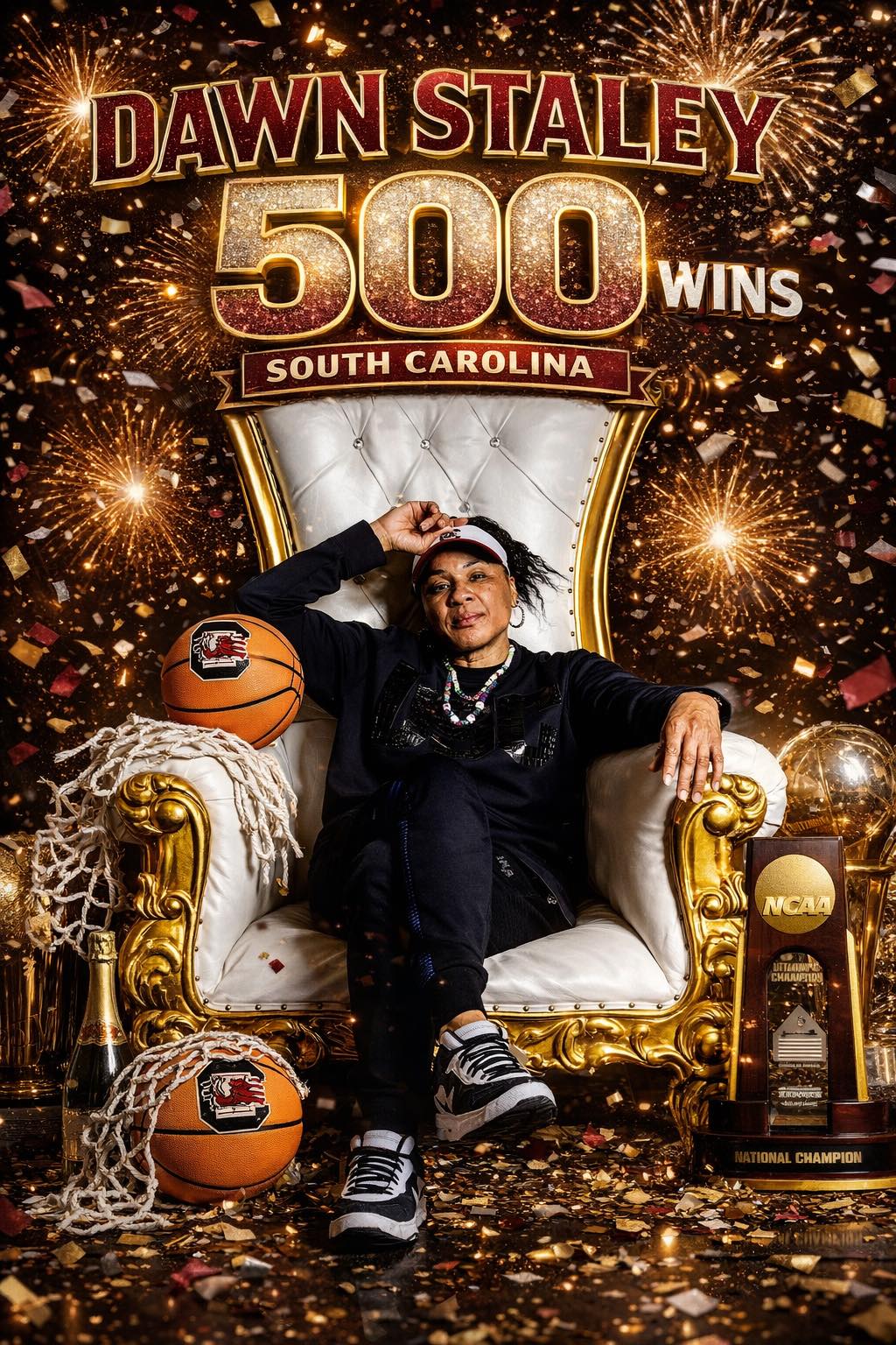 Congratulations to Dawn Staley,... - Famously Garnet Sports | Facebook