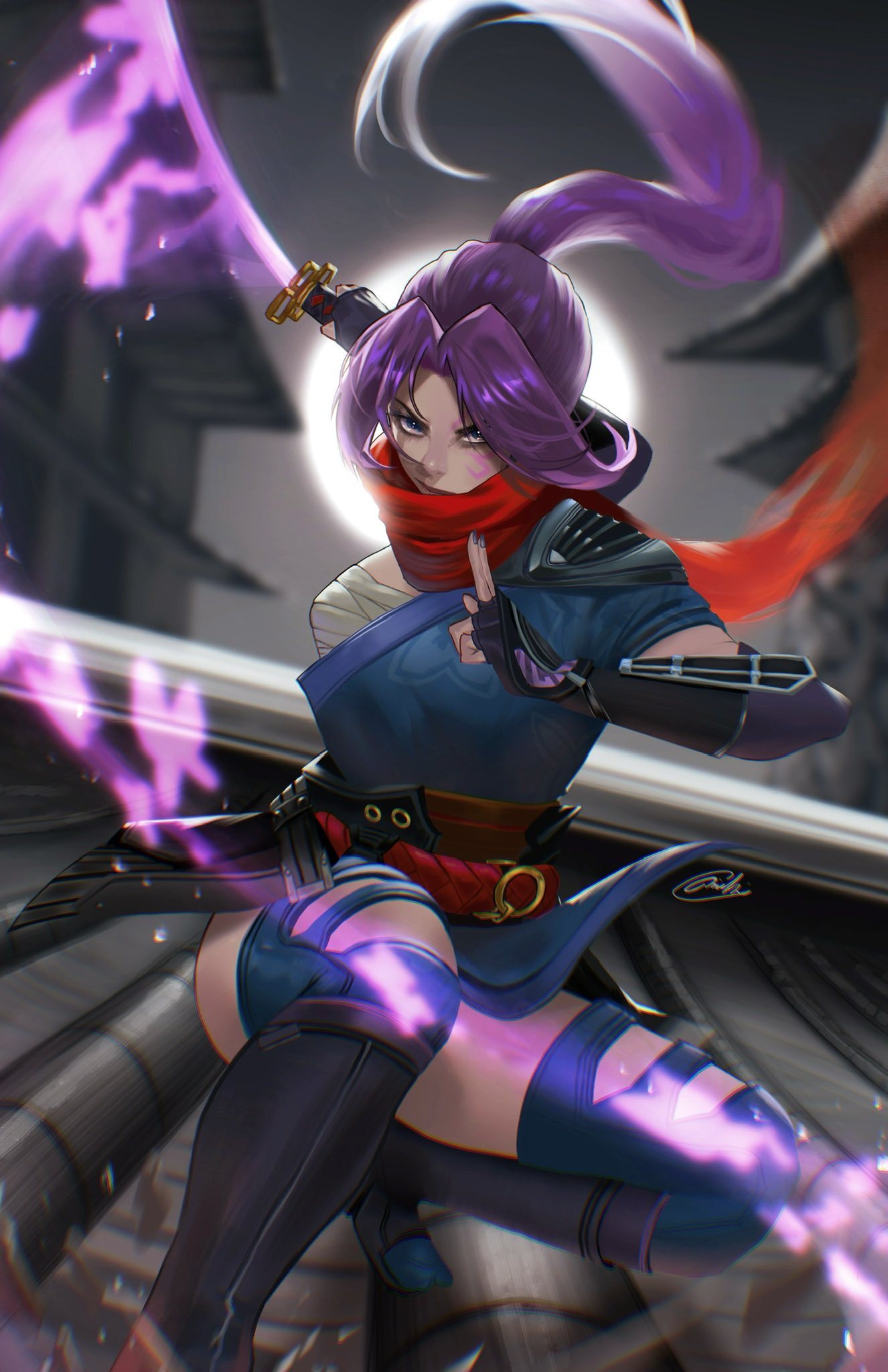 Psylocke - Psylocke by 透明屿. #Psylocke #MarvelRivals #サイロック 
