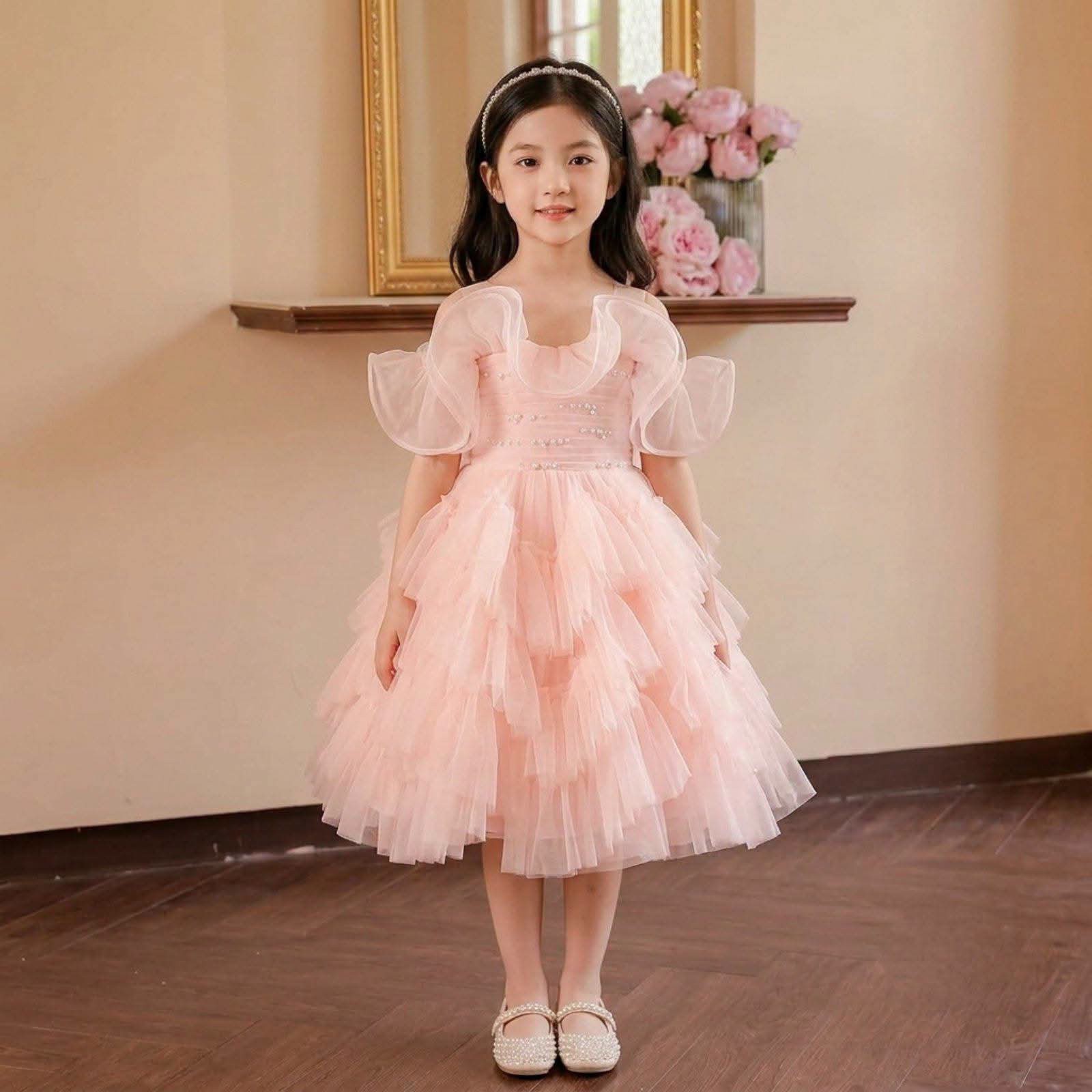 Birthday Dress👗 size- 8 to 10year Instock