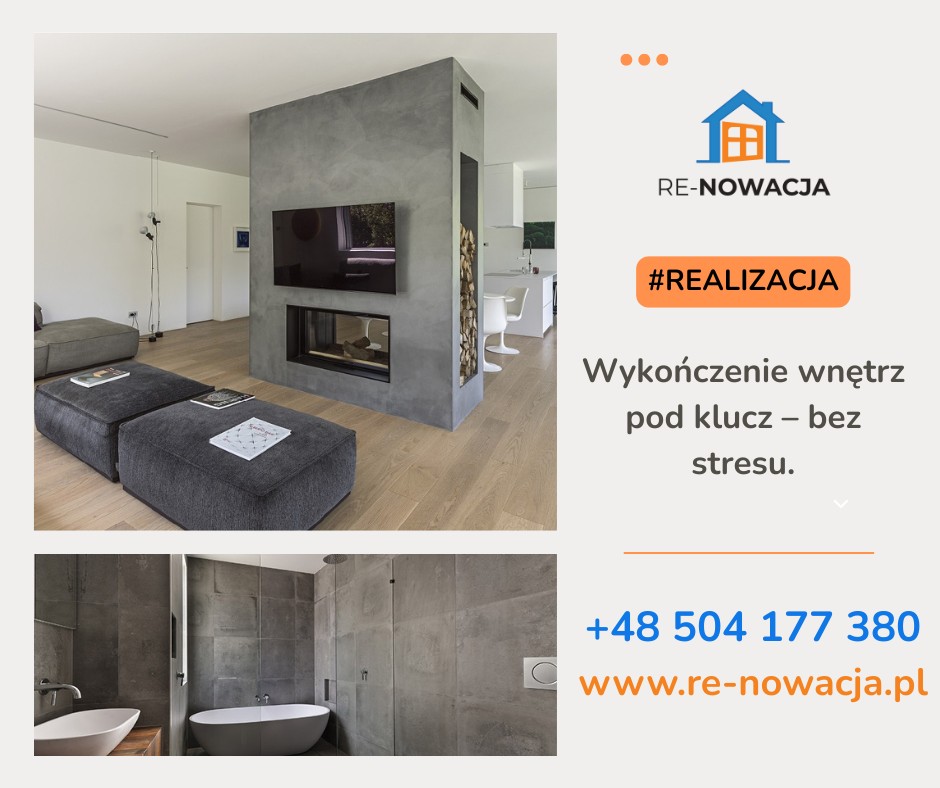 Projektowanie i wykończenia wnętrz pod klucz | Kraków