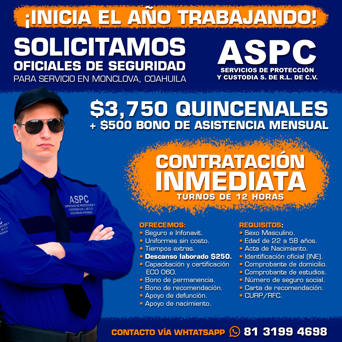 📣ATENCIÓN... - ASPC Servicios de Protección y Custodia | Facebook