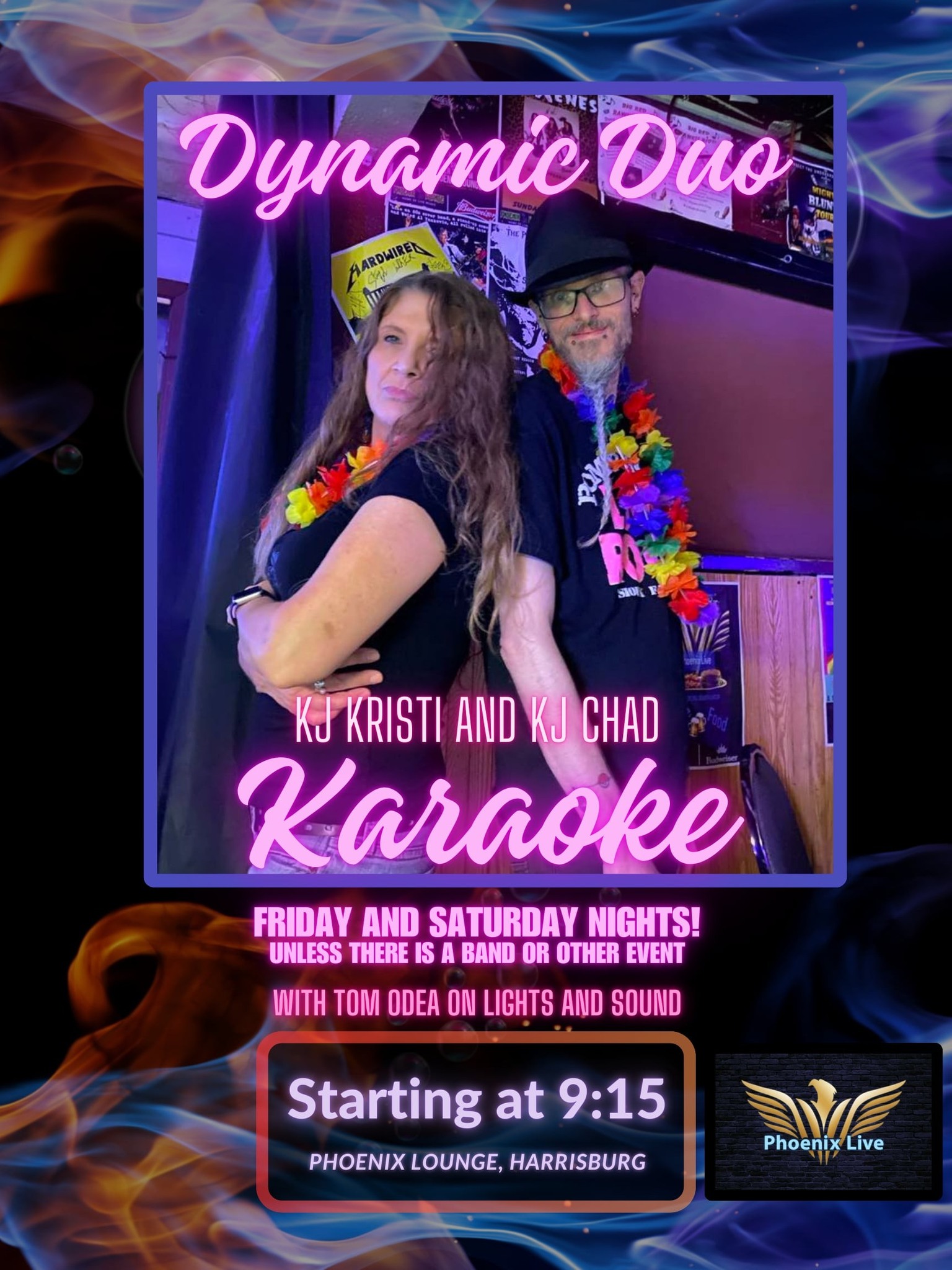 Dynamic Duo Karaoke at The Phoenix Lounge