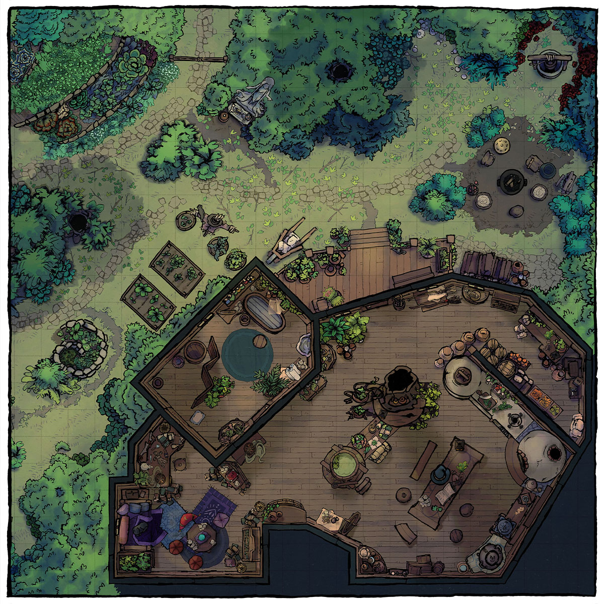2-Minute - Step into our new map: the lair of a forest-dwelling witch ...