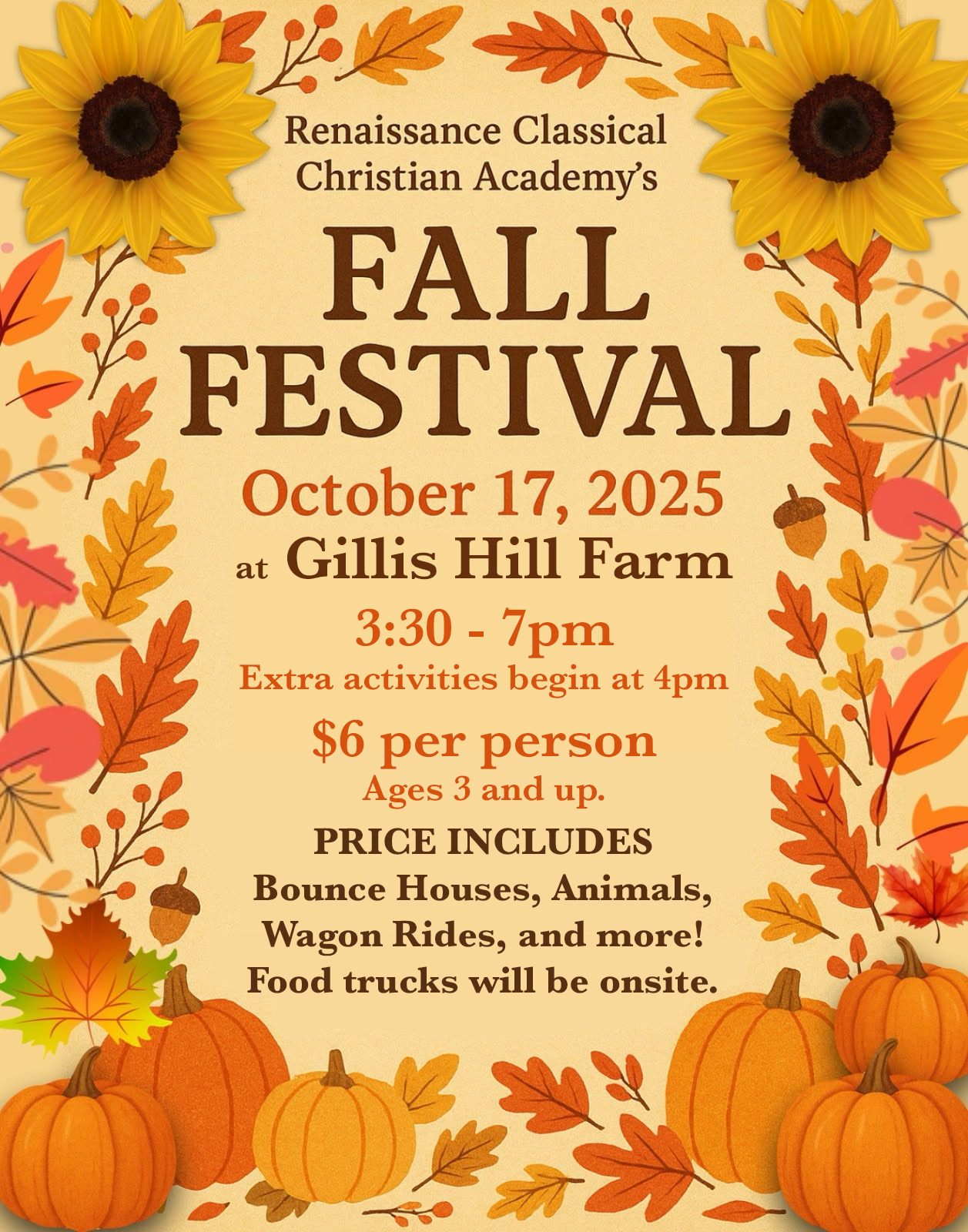 Renaissance Classical Christian Academy Fall Festival