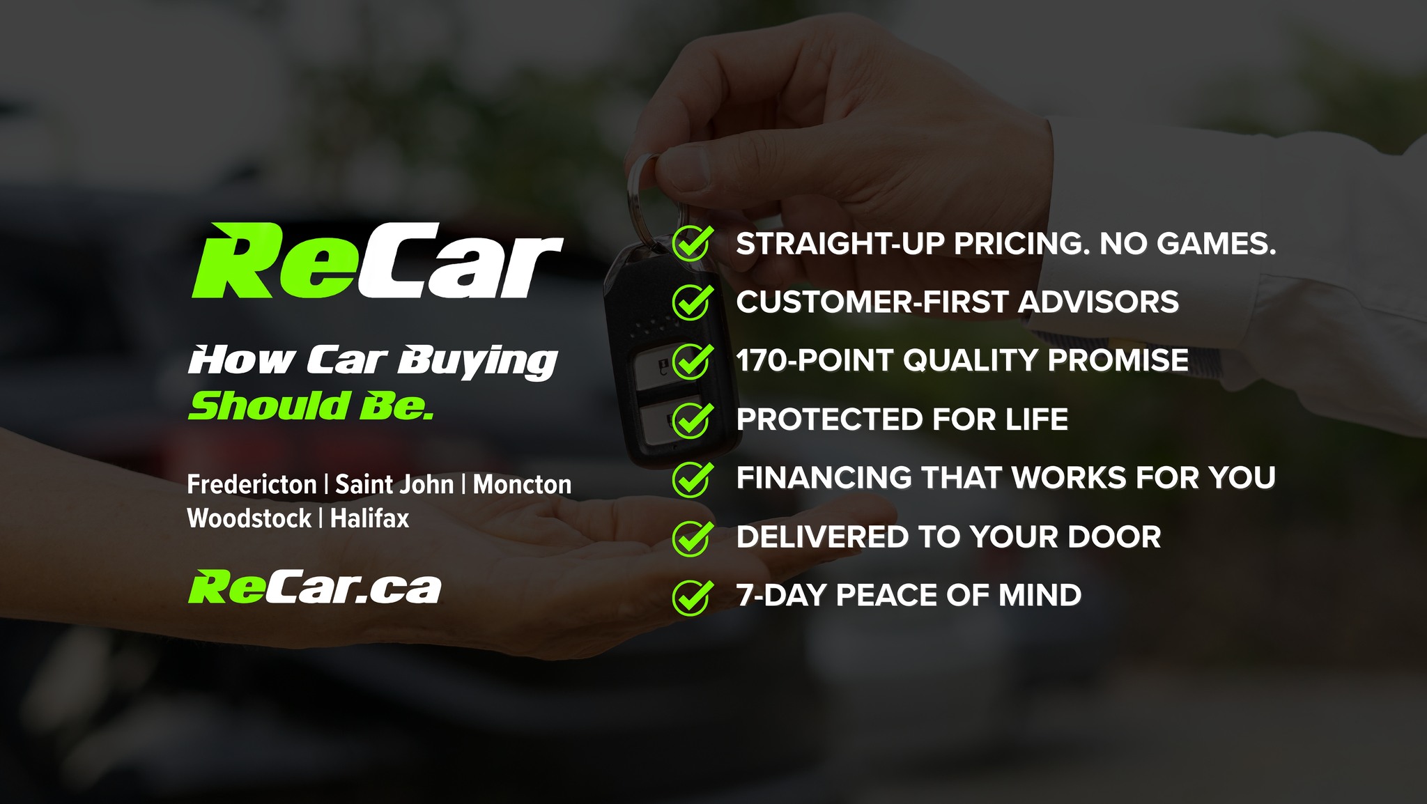 ReCar Fredericton | Fredericton NB