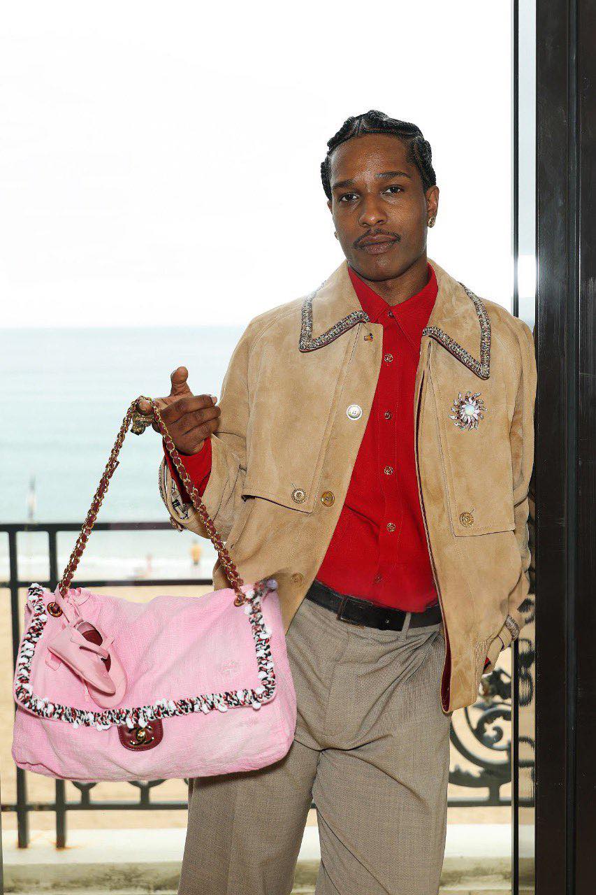 A$AP Rocky at the Chanel's Cruise 2026/27 in Biarritz, France 🇫🇷