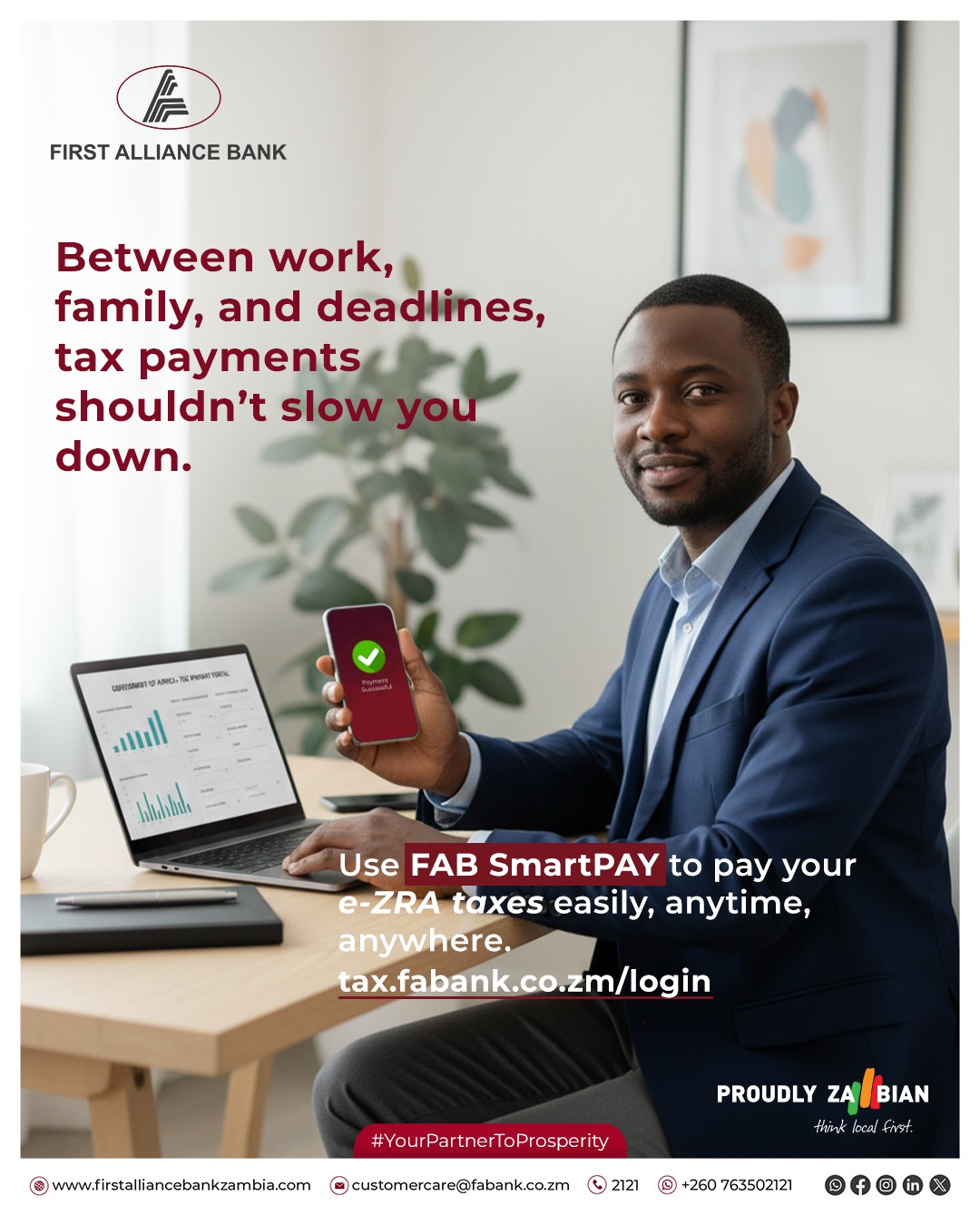 FIRST - Deadlines don’t wait but queues can. Pay your e-ZRA taxes in ...