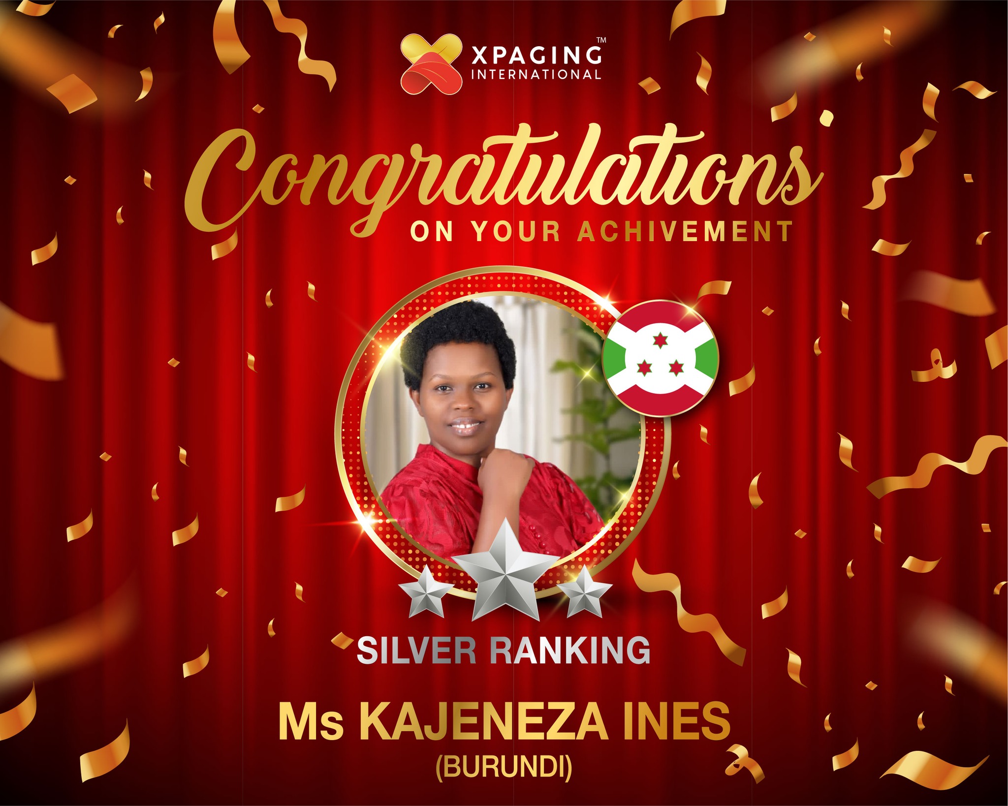 💪💪💪 Congratulations to Ms KAJENEZA... - Xpaging International | Facebook