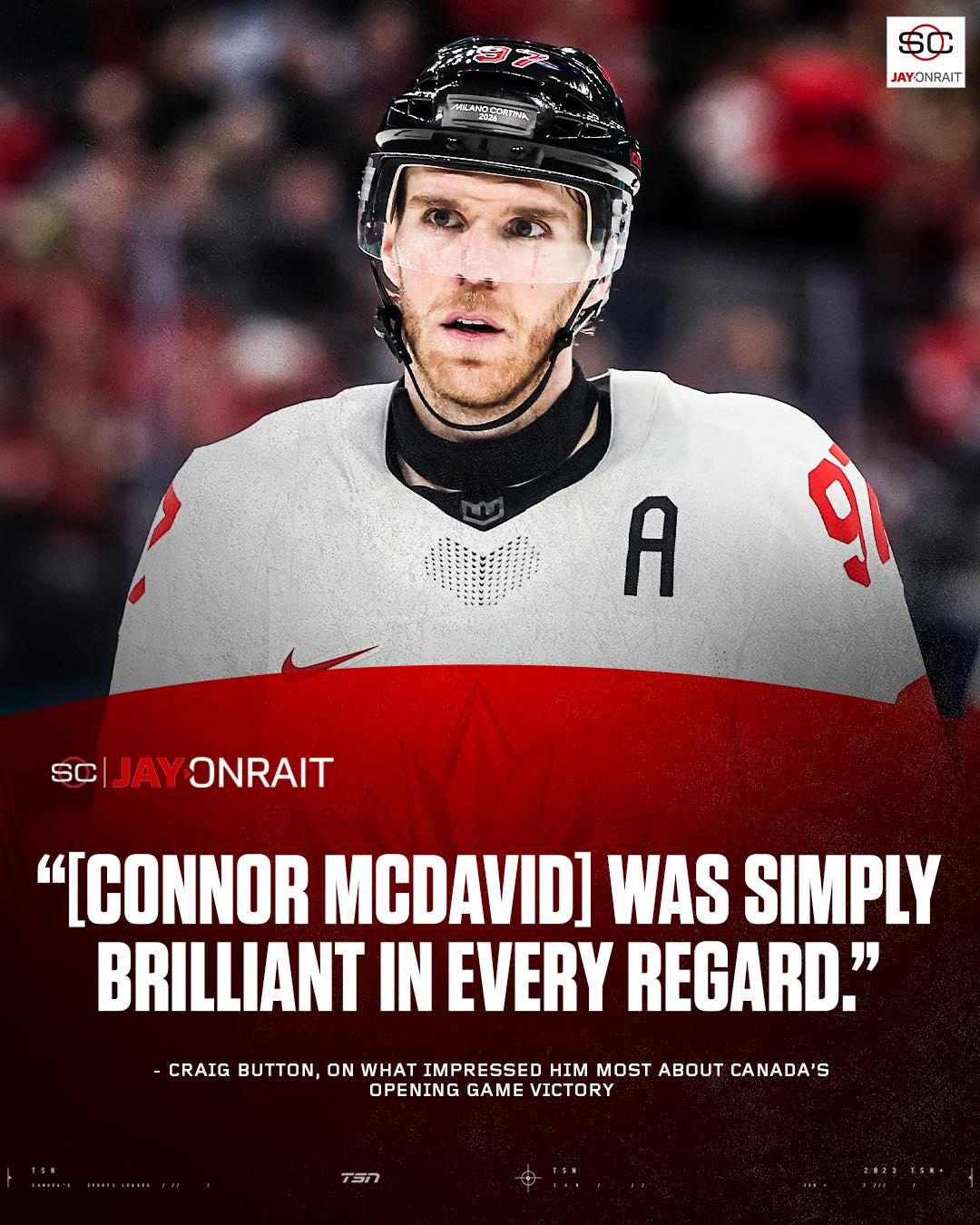 Jay On SC - How impressive was Connor McDavid in his... | Facebook