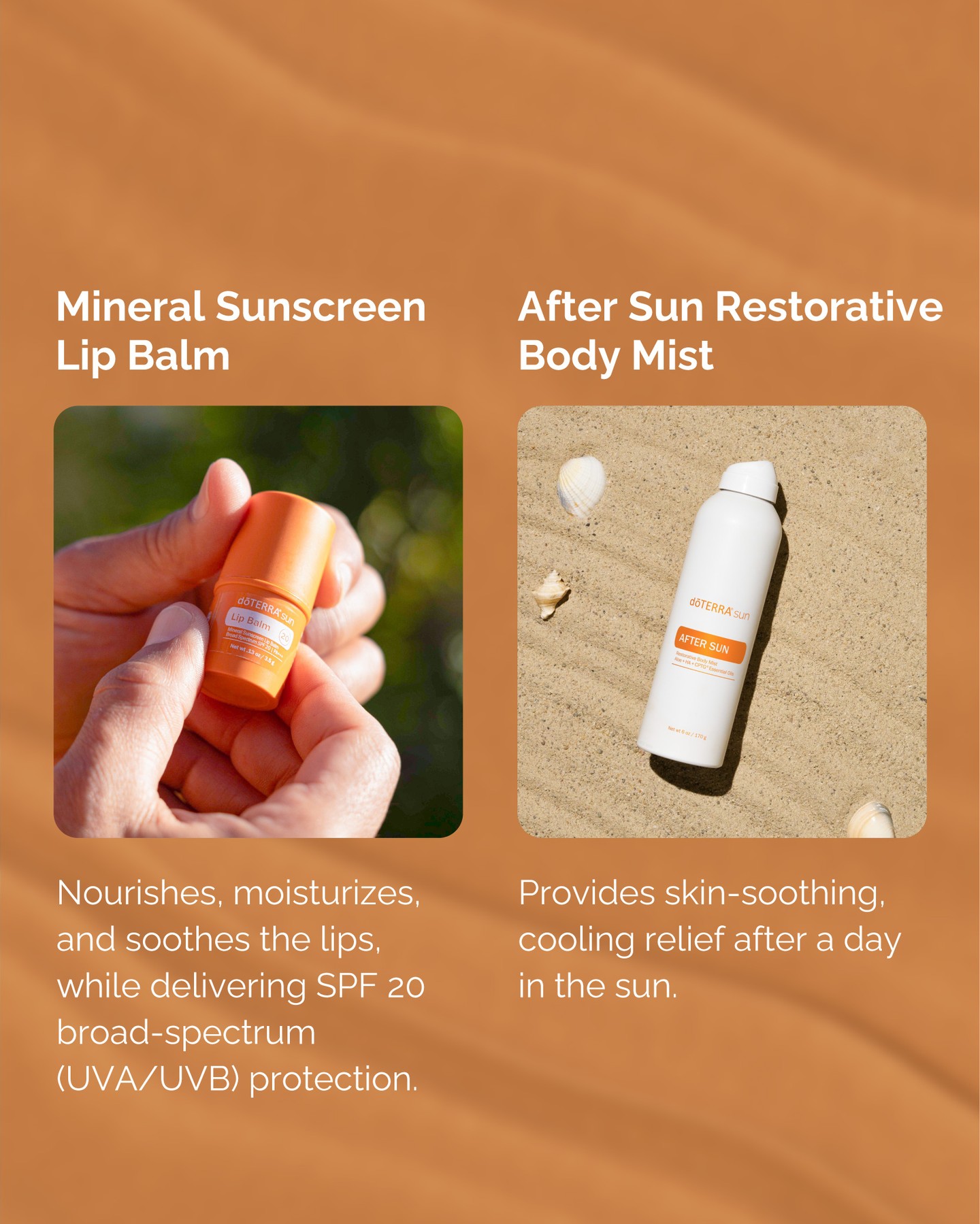 doTERRA Sun Care line for year-round protection