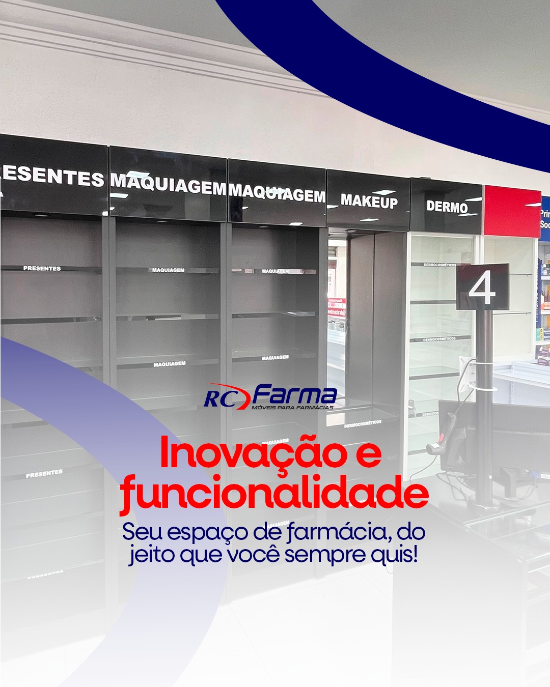 RC Farma Móveis para Farmácia | São José do Rio Prêto SP