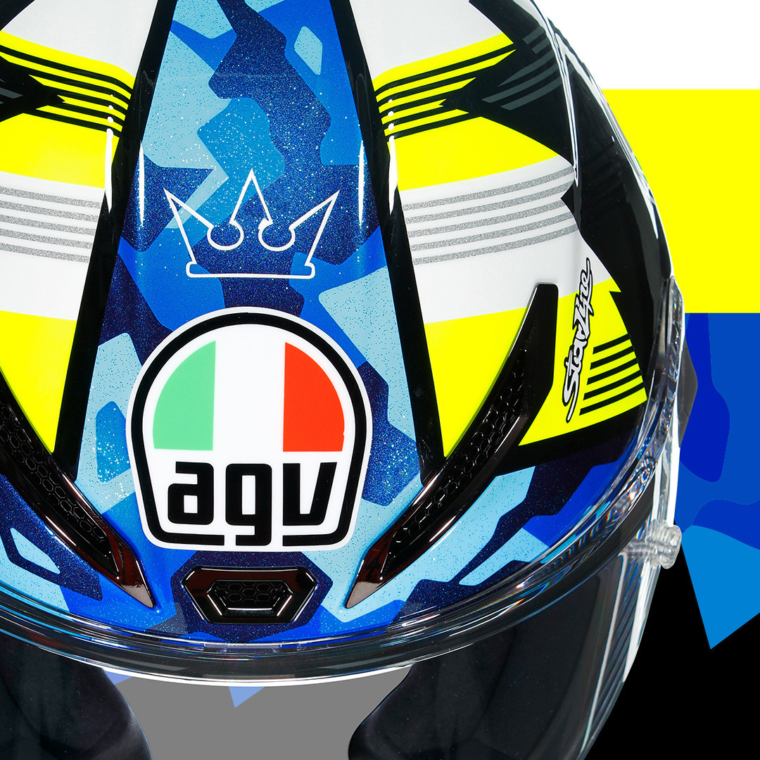 The AGV Pista GP RR Mir 2021 brings MotoGP-developed performance