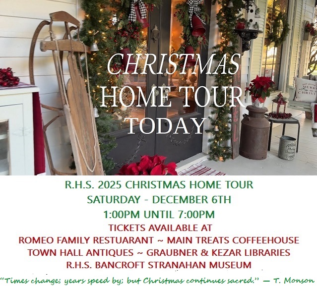 Romeo Historical Society Christmas Home Tour