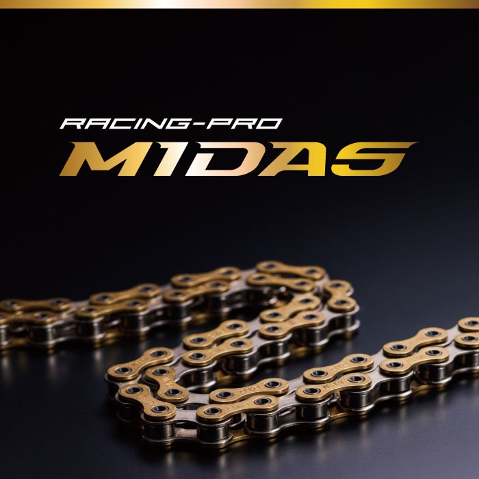 did_daidokogyo D.I.D MIDAS チェーン 取扱い始めます！D.I.Dが、