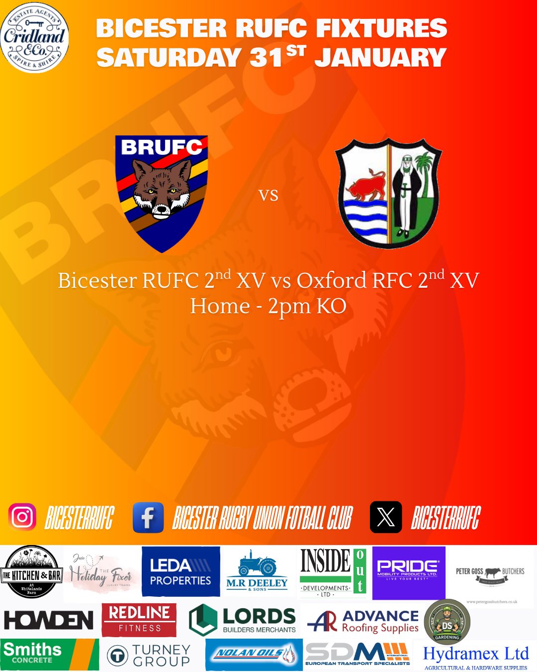 Bicester Rugby Union Football Club | Bicester