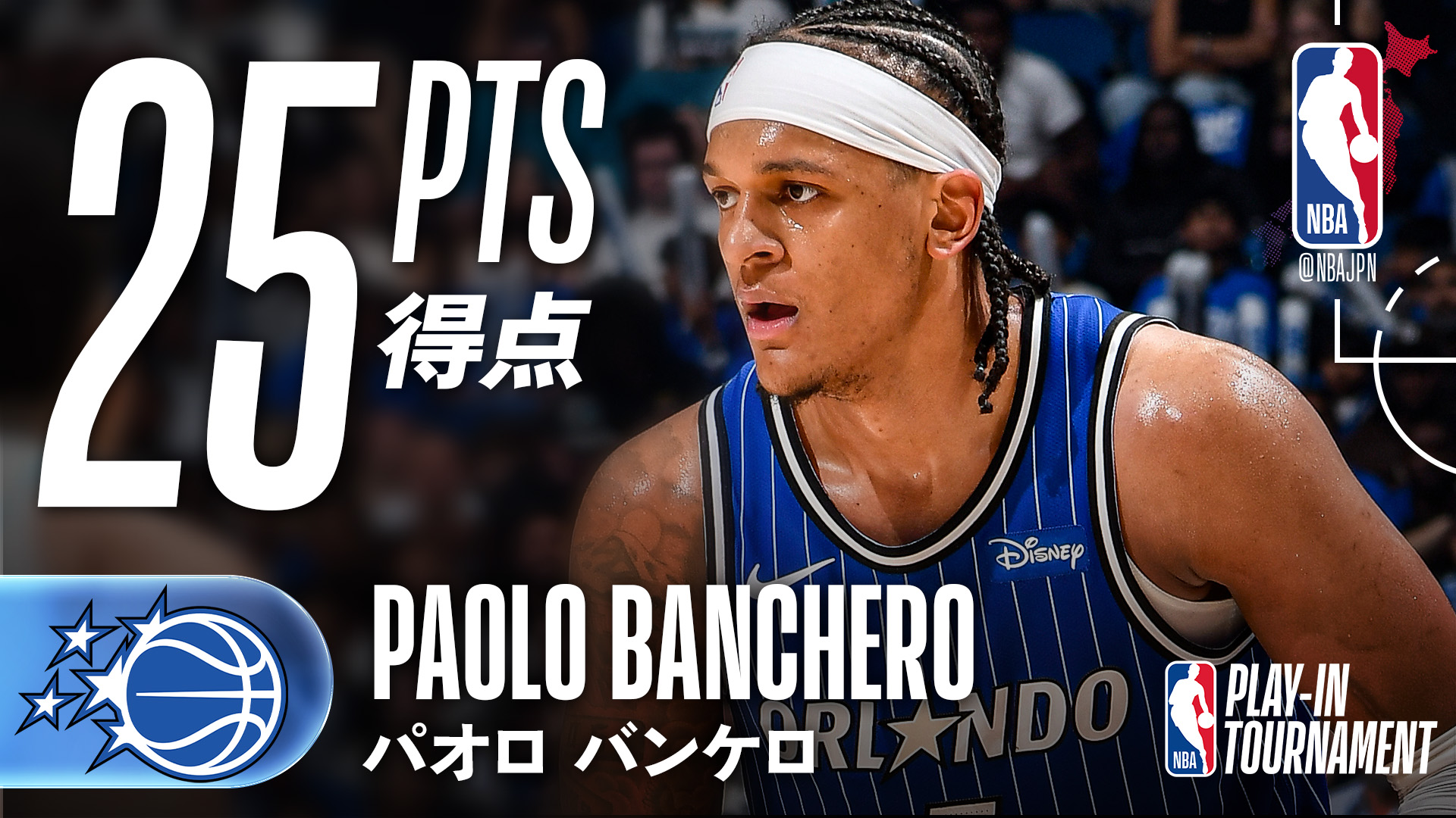 東8位9位対決?】パオロ・バンケロが25得点をマーク? https://youtu 