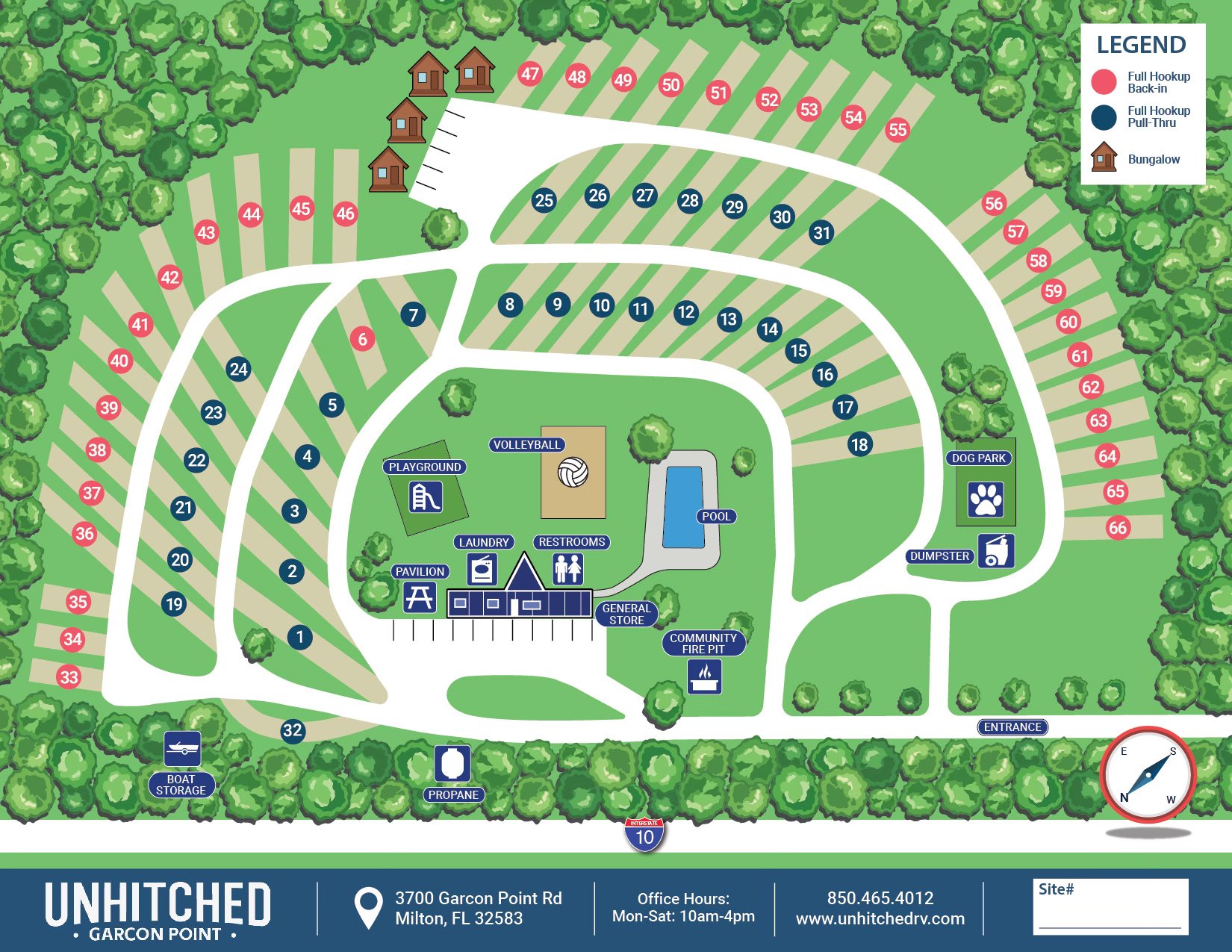 Unhitched Garcon Point RV Park | Milton FL