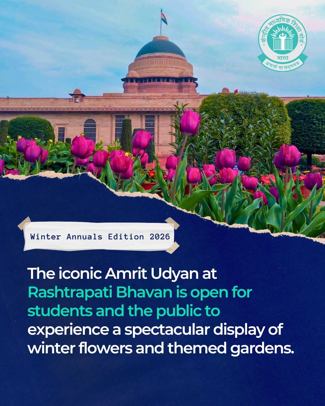 cbse-hq-amrit-udyan-rashtrapati-bhavan-is-open-till-31-facebook