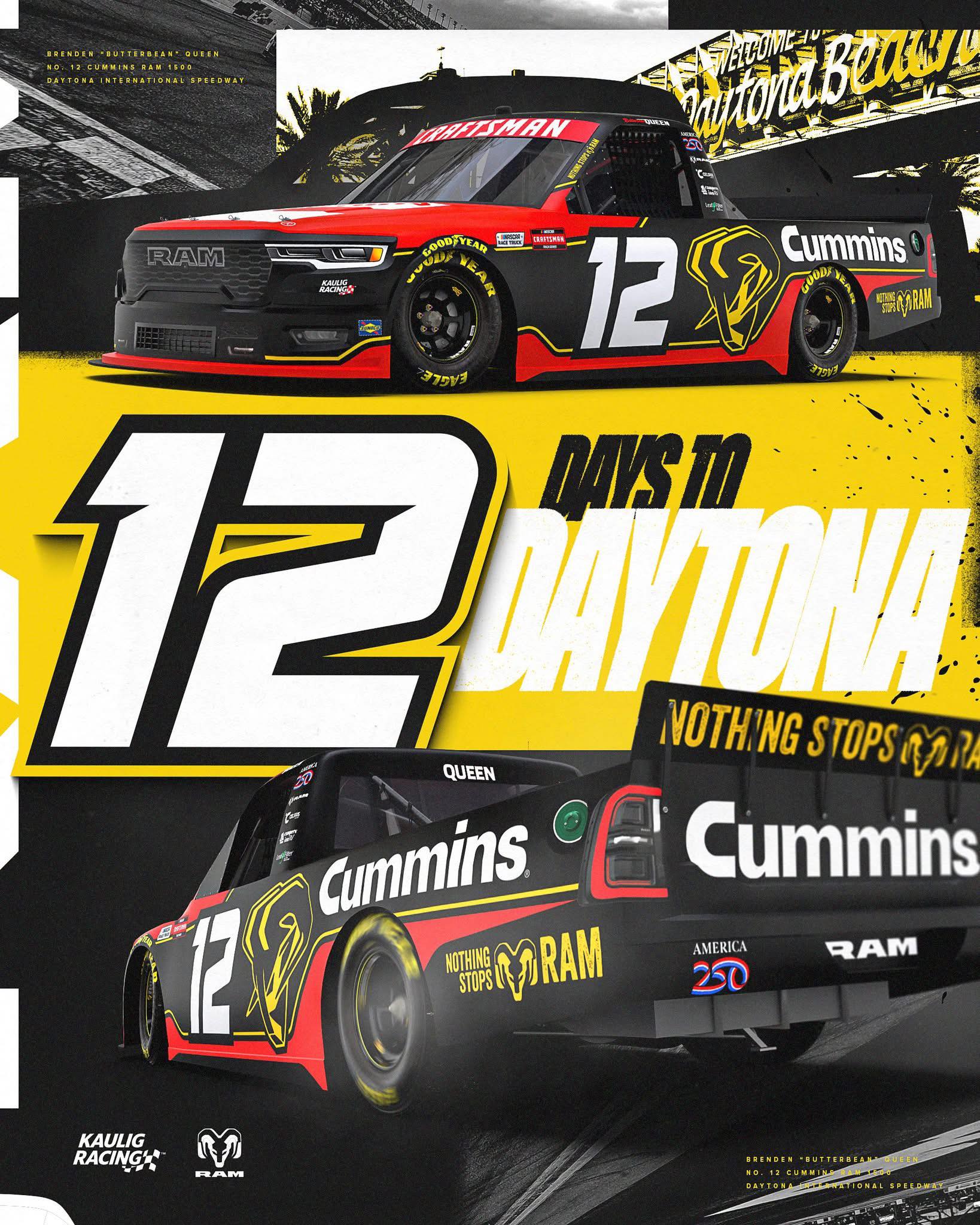 MoparInsiders.com - 12 more days till Ram returns to NASCAR competition ...