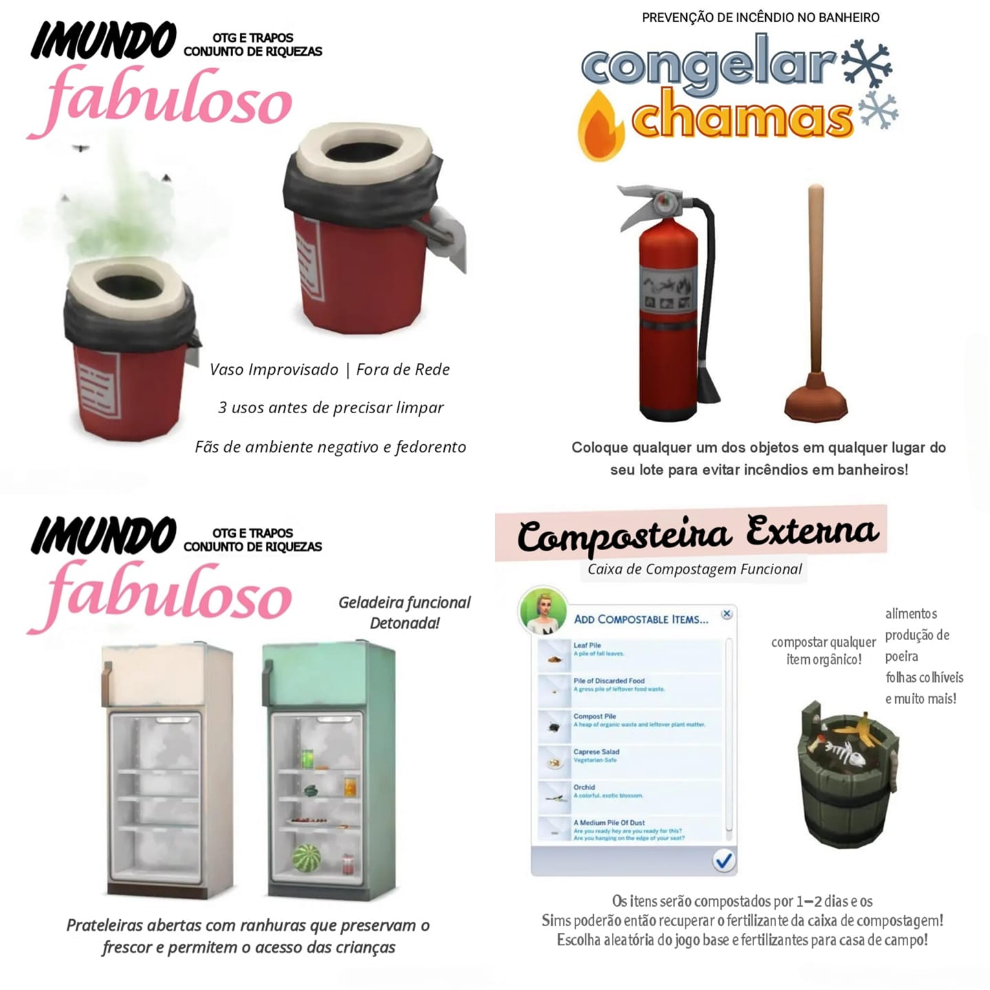 Meldrin - KIT IMUNDO FABULOSO PARA O DESAFIO DO LIXO AO...