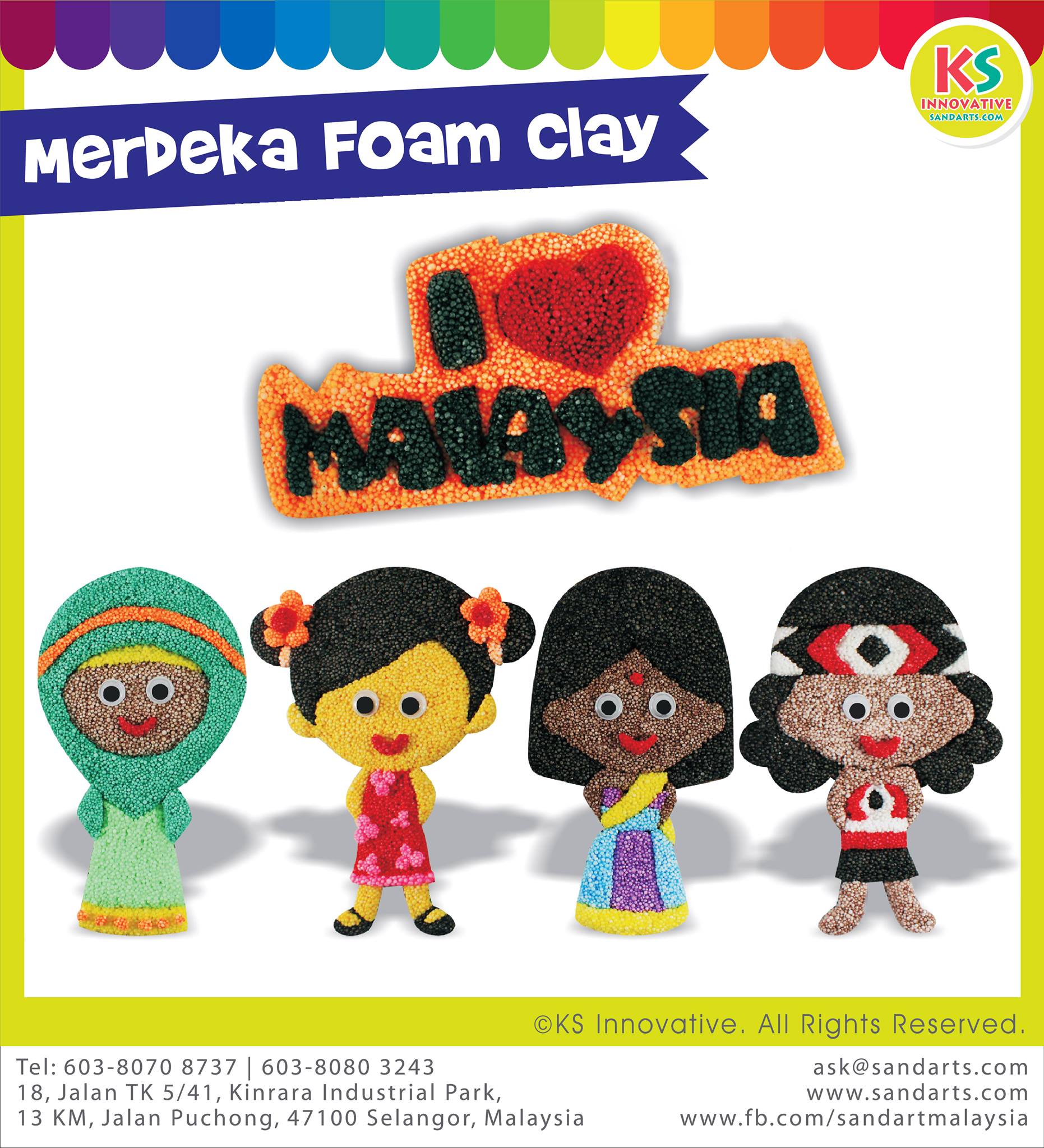 Let's celebrating Malaysia's... - Sand Art And Craft Supplies