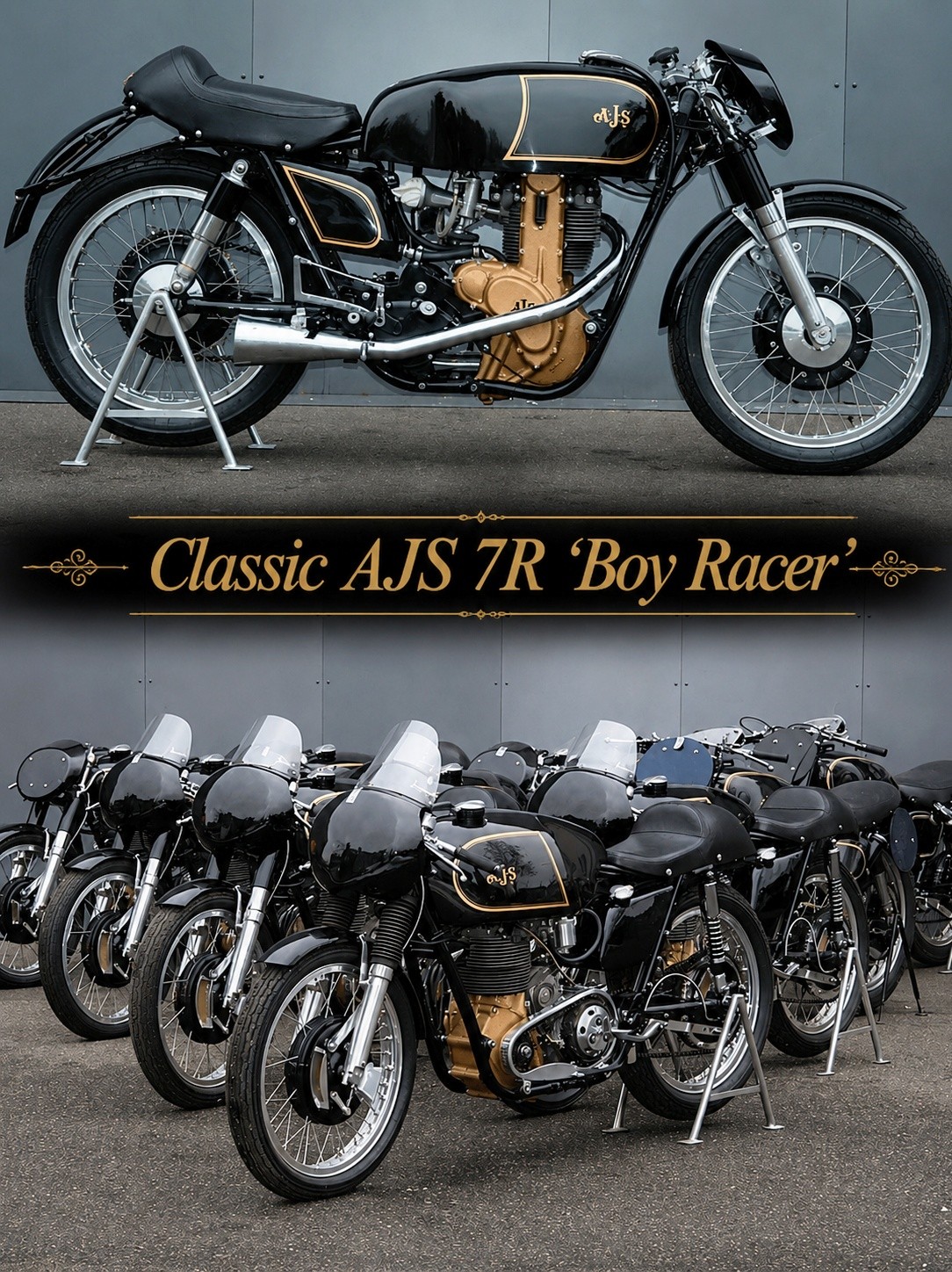 Classic 1949 AJS 7R 