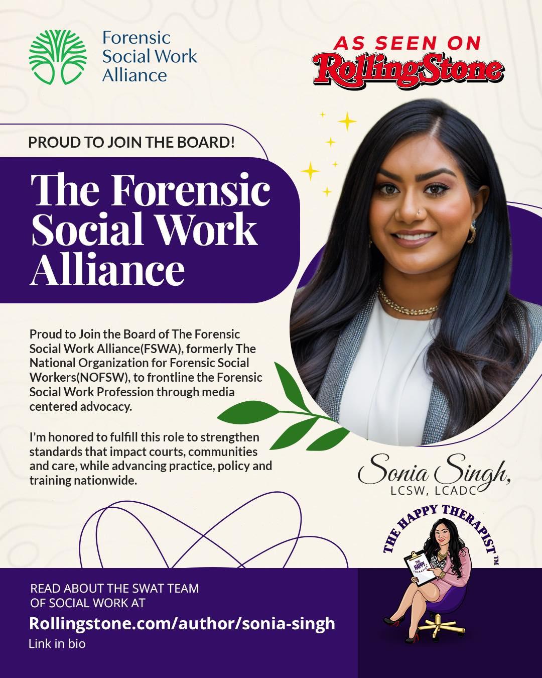 Sonia Singh, LCSW, LCADC added... - Sonia Singh, LCSW, LCADC
