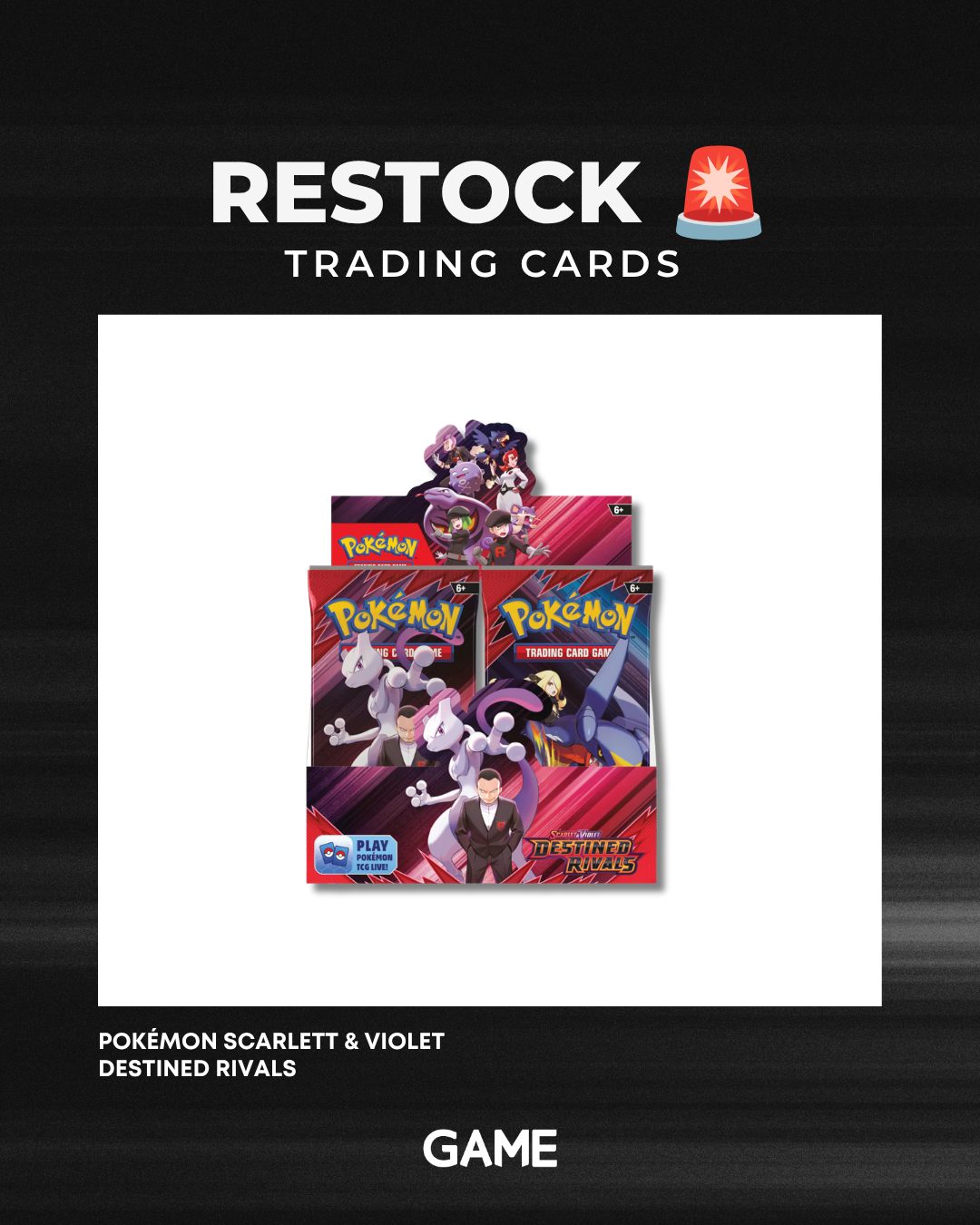 tcgplayer.com destined rivals enhanced booster box Best Pokmon TCG deal: Bundle for as low as $59.95 Whether youre a seasoned player or new to the Pokmon TCG Destined Rivals Booster Box 