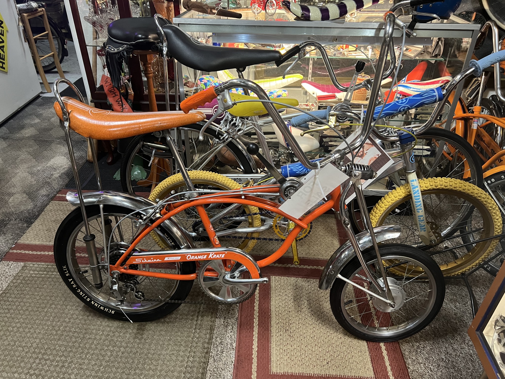 オートバイ・バイク Schwinn Orange Krate Sting-Ray 1/6 AMT 1969