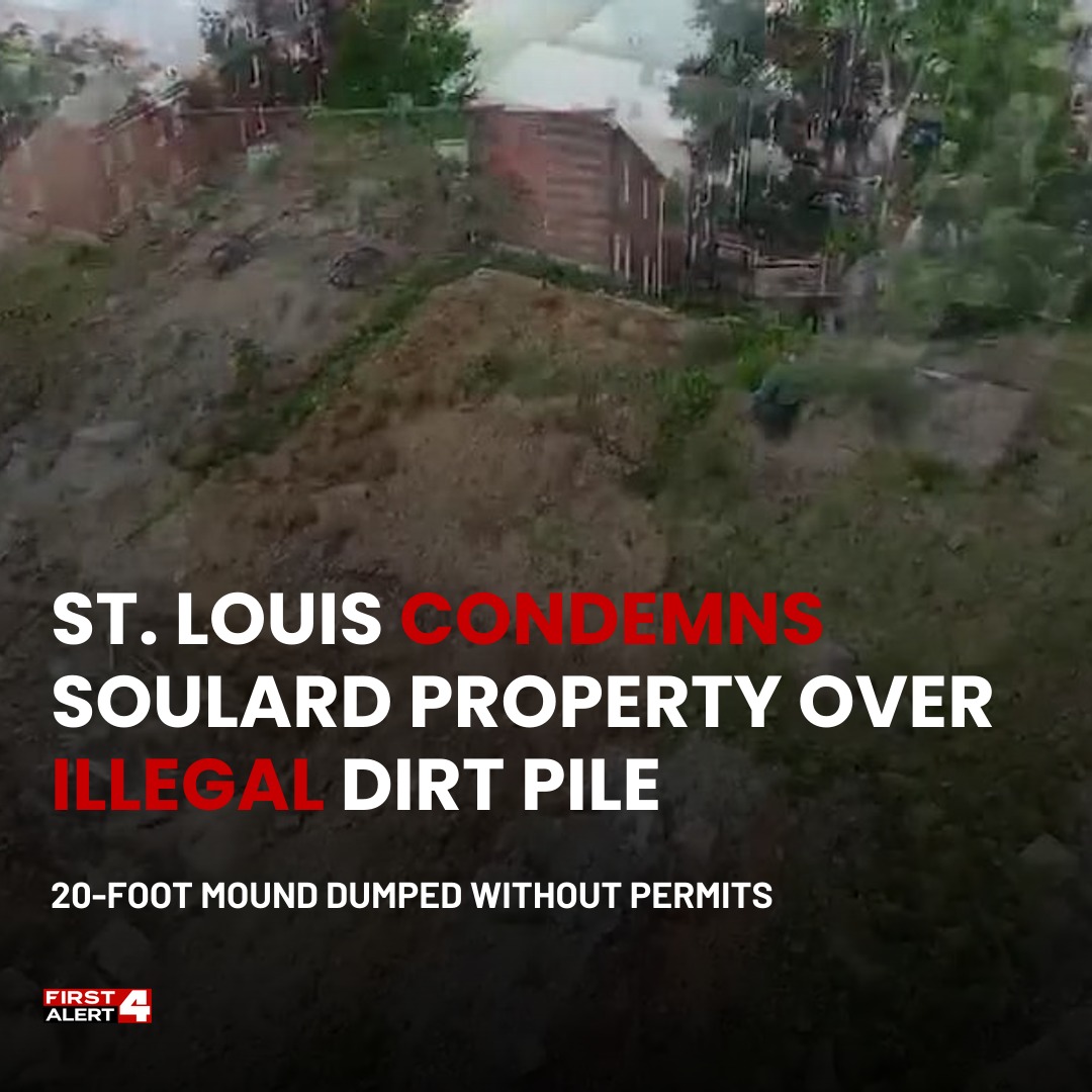 The City of St. Louis has condemned a vacant lot in the Soulard