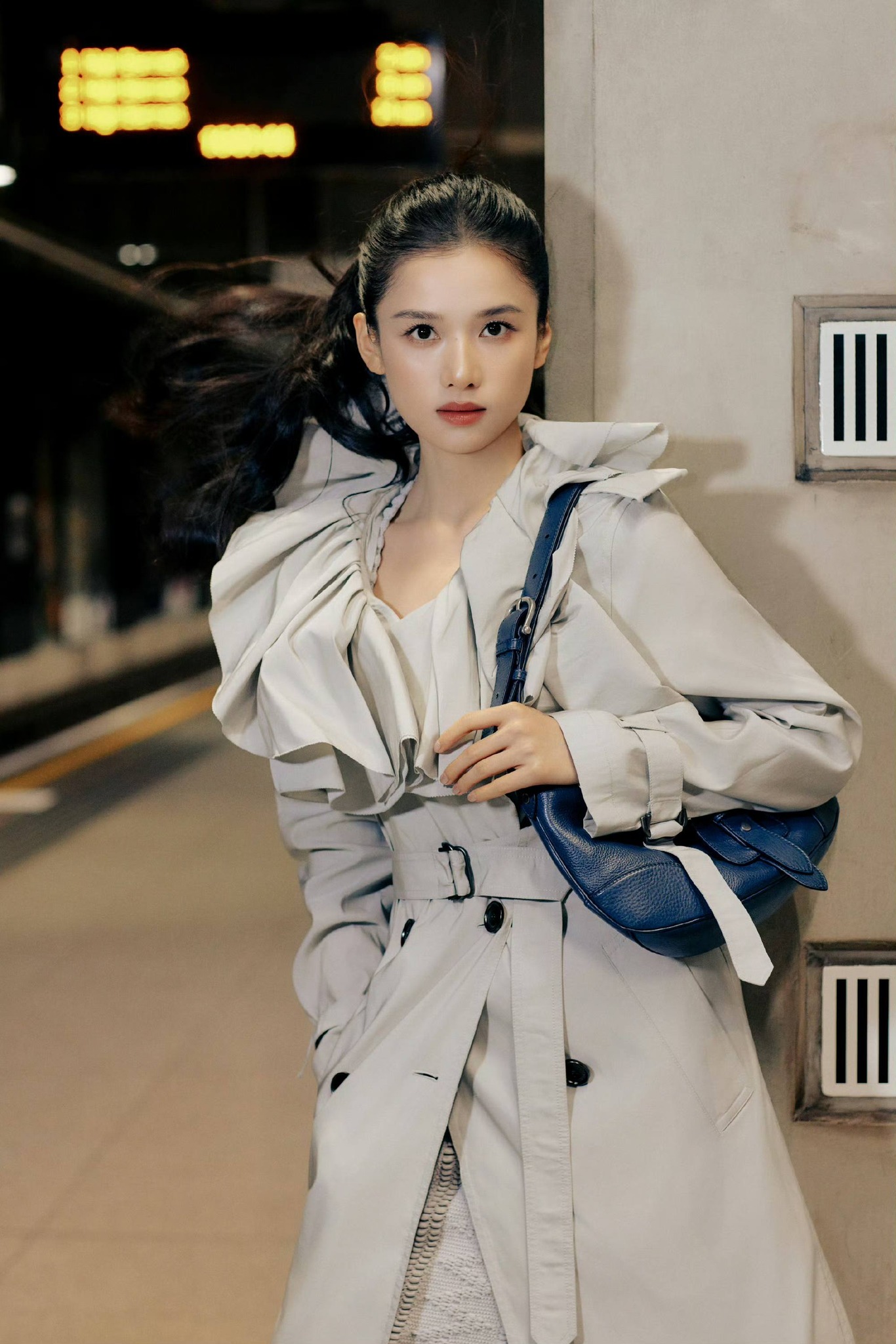 BURBERRY LONDON キルティングパッドシーツ 100x205cm Zhang Jingyi for Burberry Summer 2027 London Fashion Week